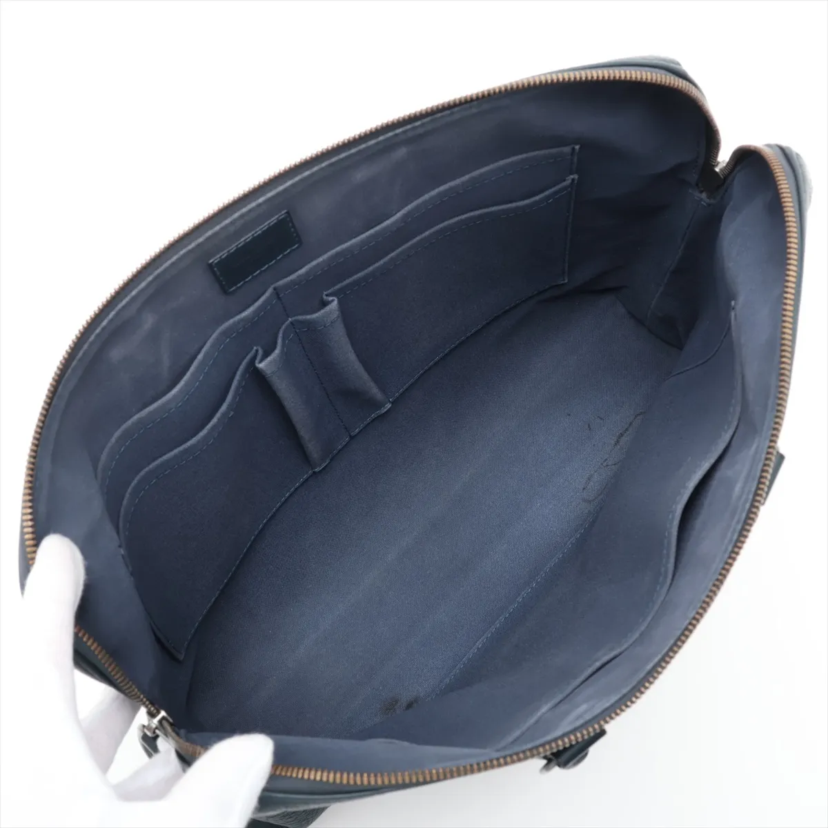 Damier Infini Portedocument Jour N41327 CA4104 Navy — view 7