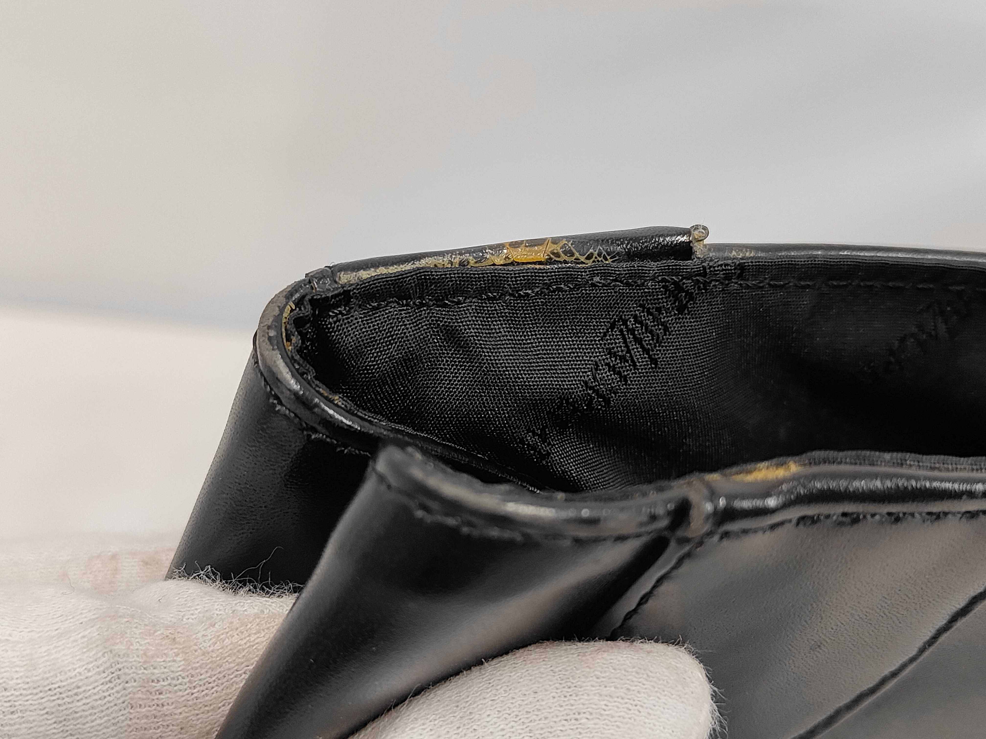 Calf Leather Tote Bag, Black Tote Bag — view 10