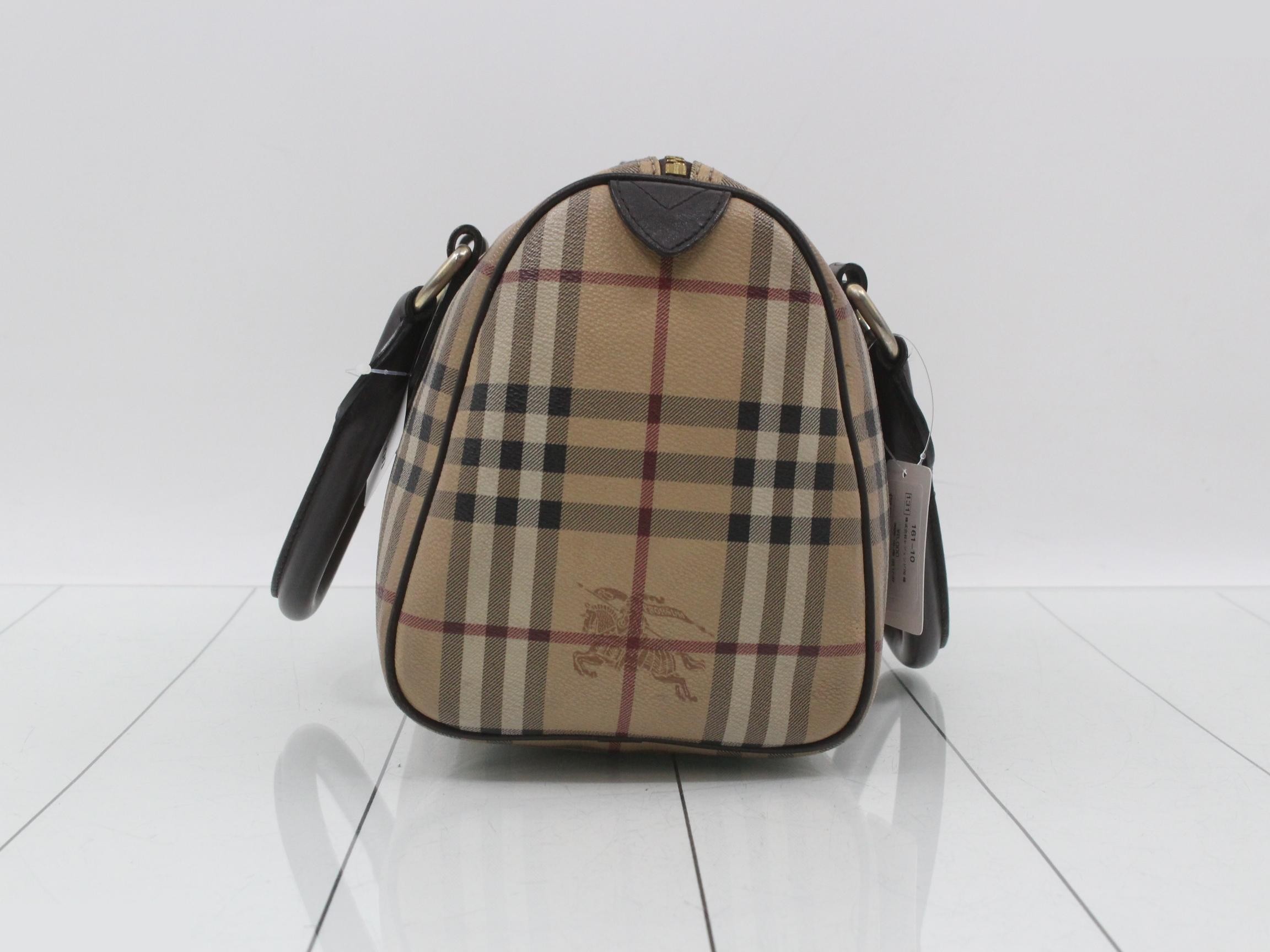Nova Check Mini Boston Bag — view 3