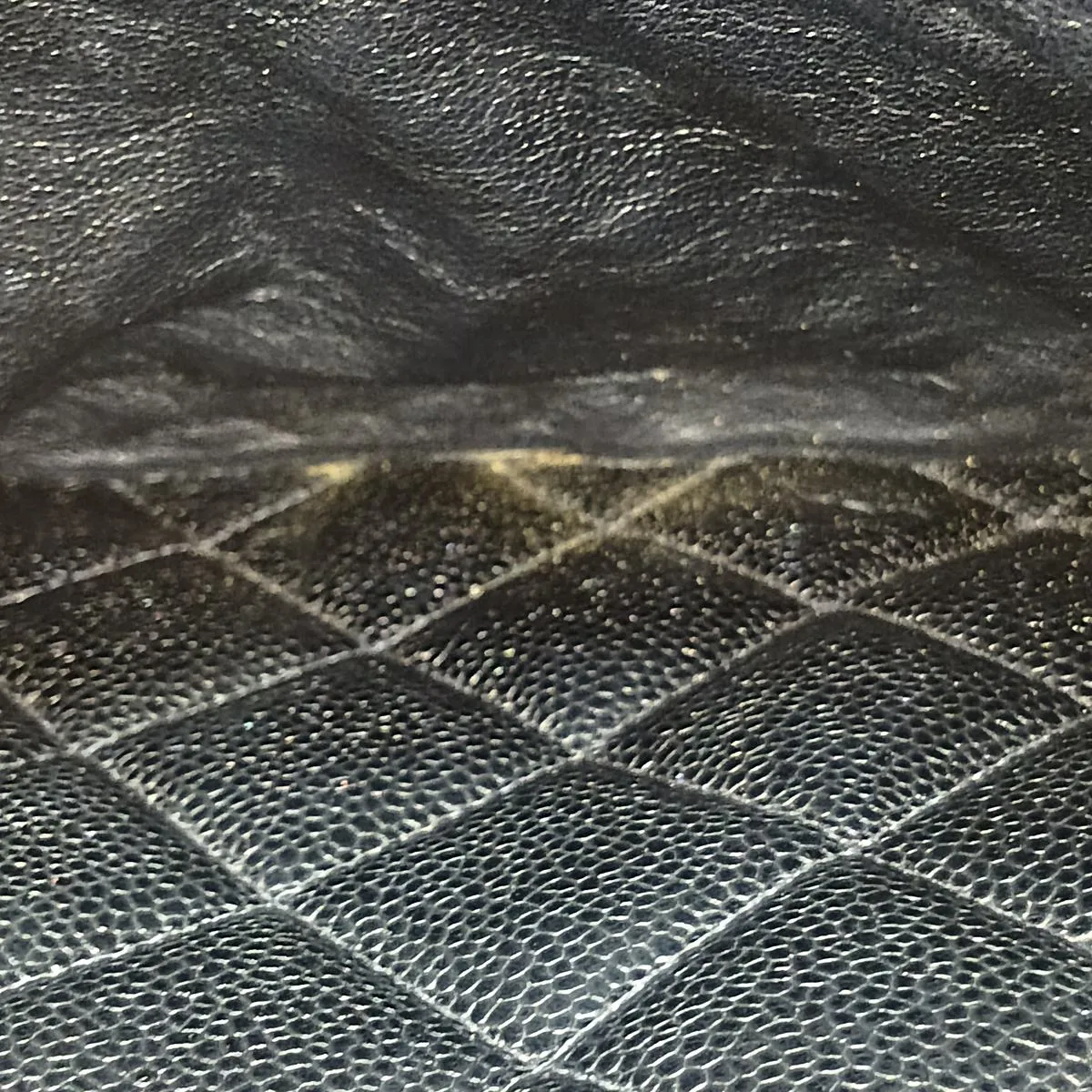 Reissue Caviar Skin Tote Bag, Black with Gold Hardware, 5421333, Series 5 — view 14