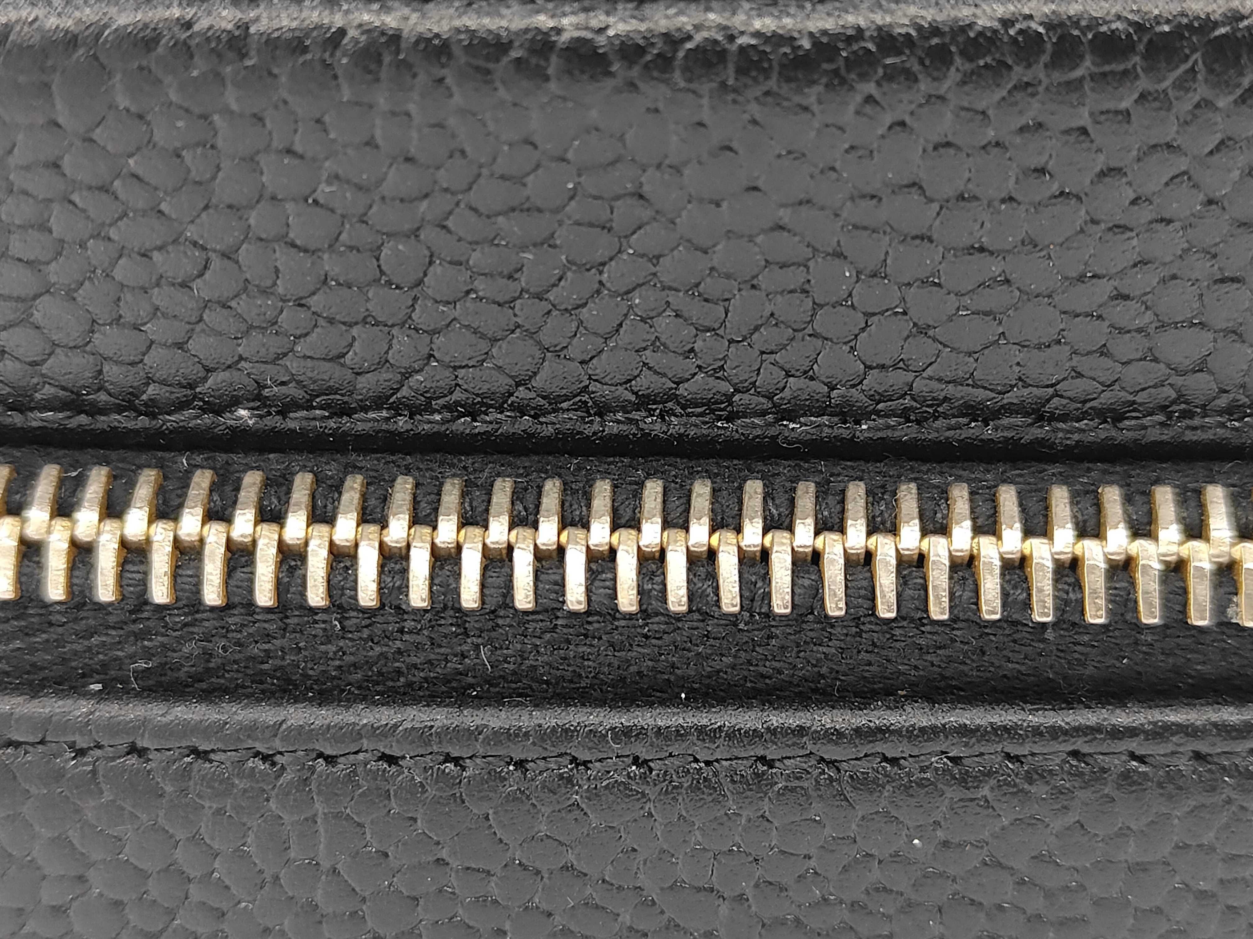 Vanity Bag, Black Caviar Leather — view 7