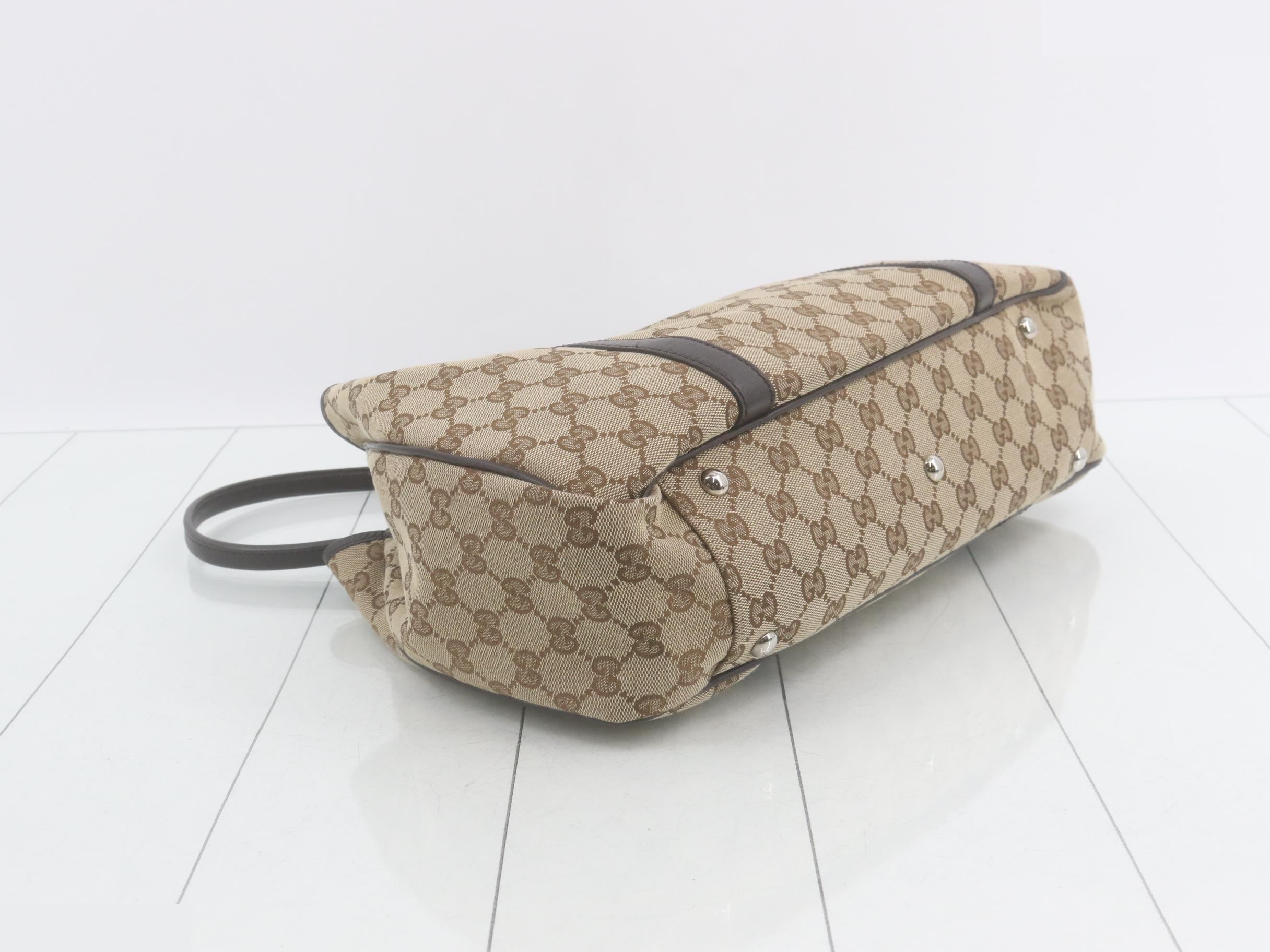 GG Canvas Handbag — view 5