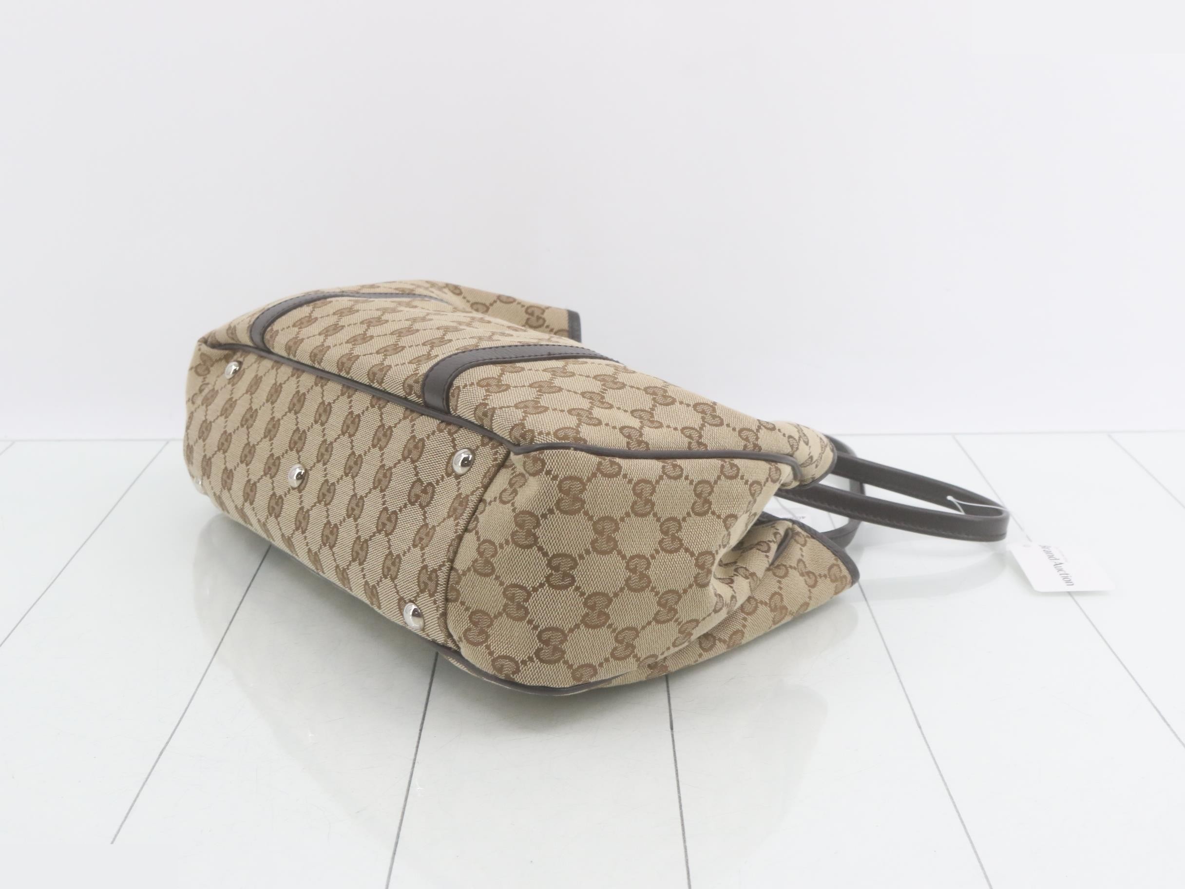 GG Canvas Handbag — view 6