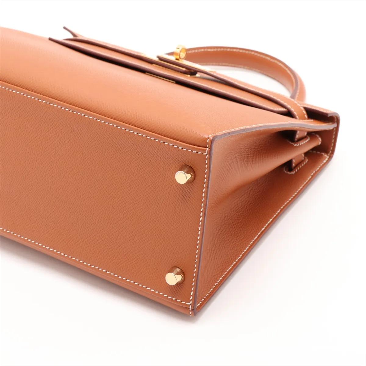 [Individually packaged] Hermes Kelly 28 Sellier Veau Epsom Gold Hardware Z: 2021 — view 3
