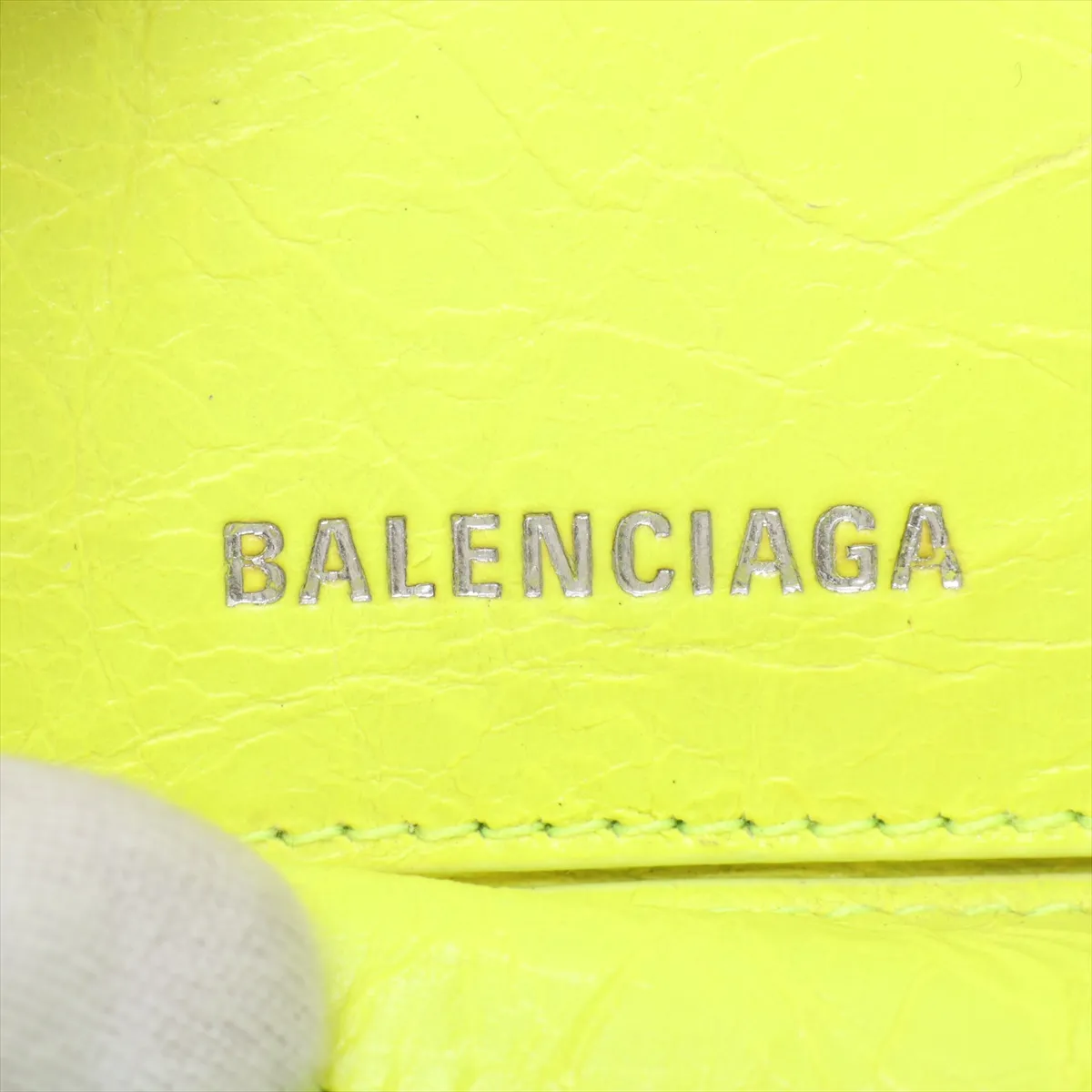 Superbusy Leather Shoulder Bag, Yellow, 762516 — view 13