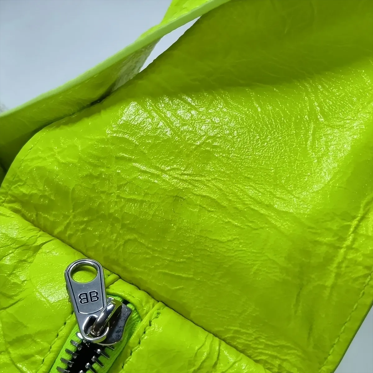 Superbusy Leather Shoulder Bag, Yellow, 762516 — view 15