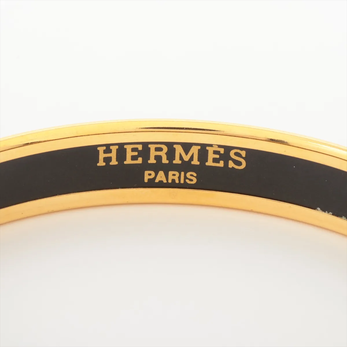 Enamel PM Bangle GP Black x Gold — view 5
