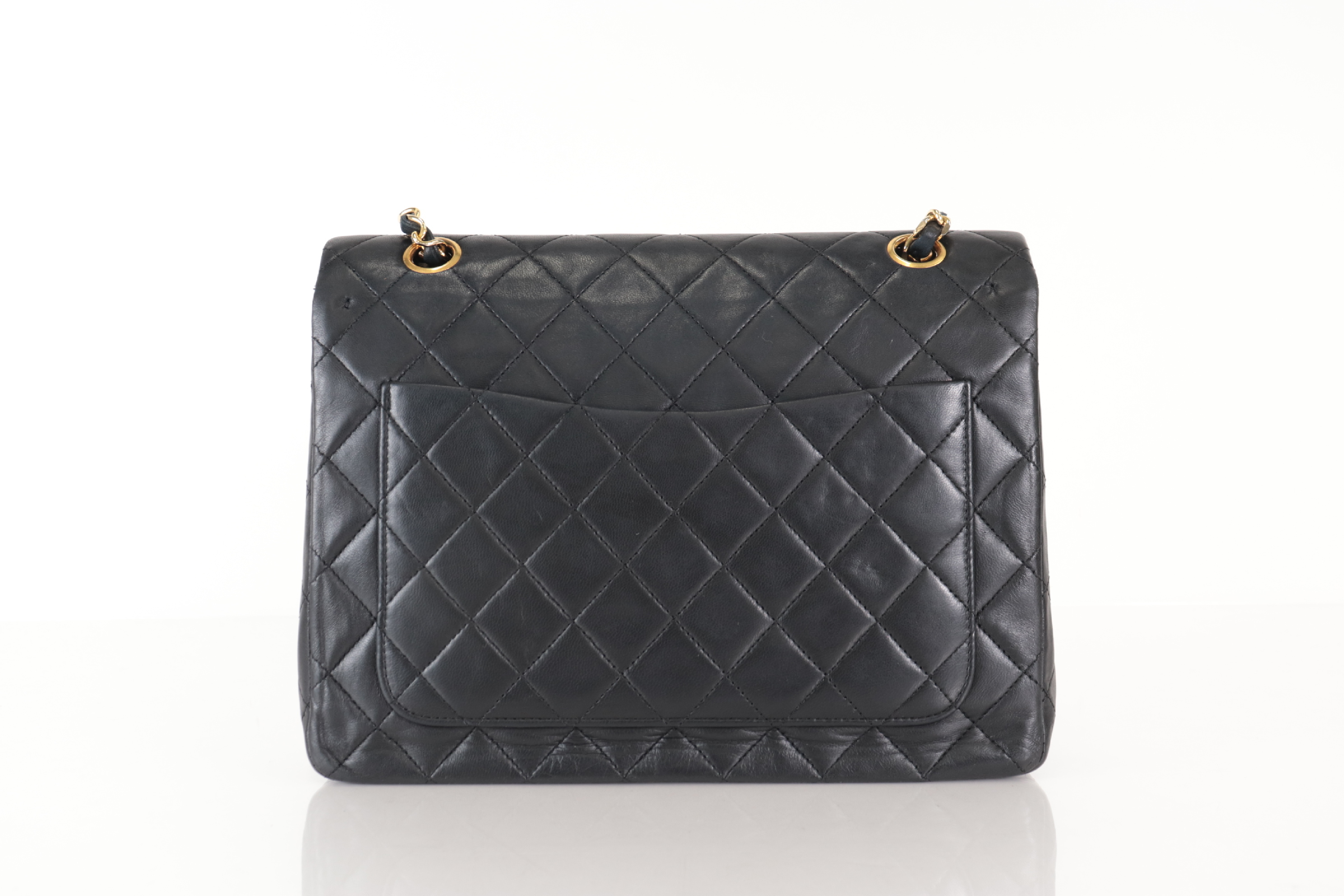 W-Flap 25 Lambskin Chain Shoulder Bag (Series 1) — view 2
