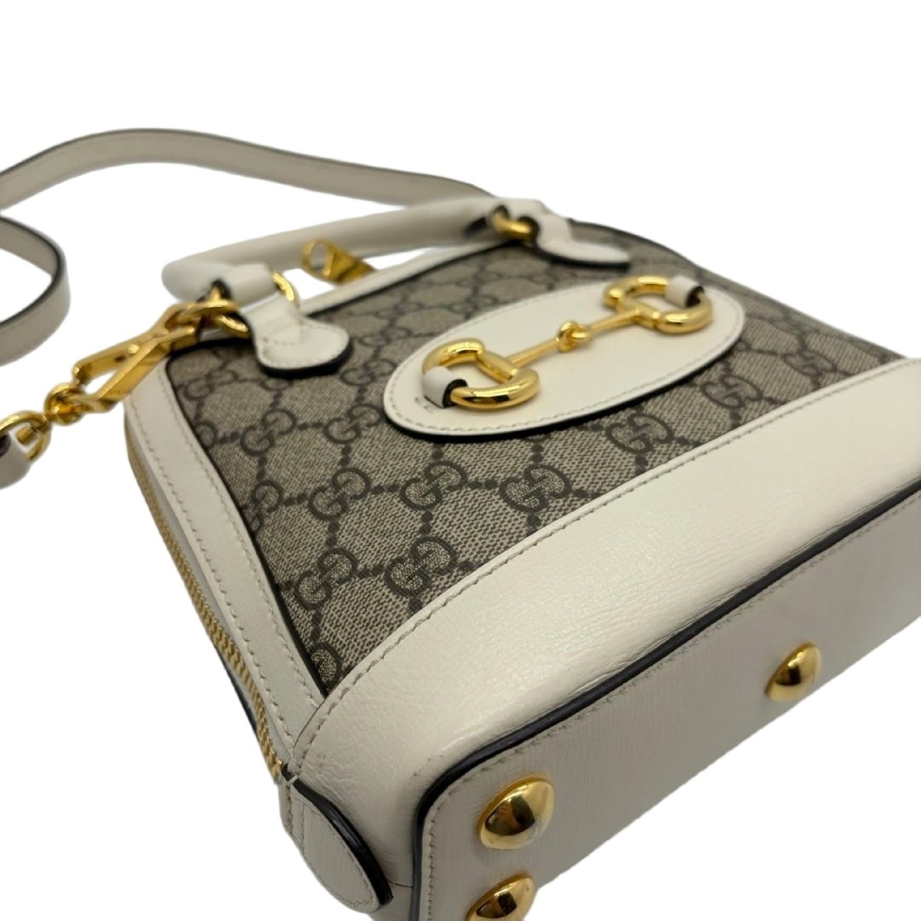 Horsebit 1955 Mini Top Handle Bag Shoulder Bag — view 5