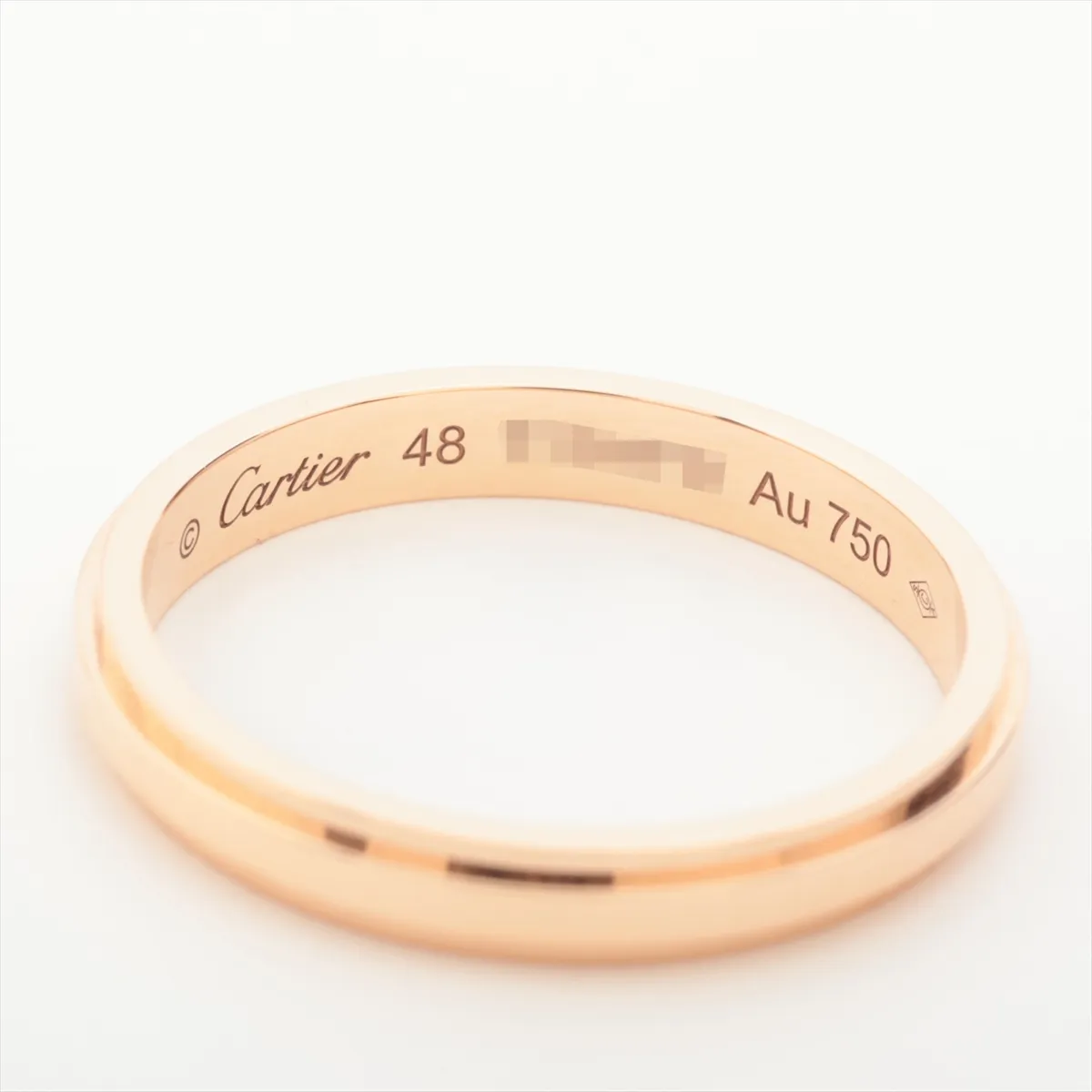 Damour Ring 750(PG) 2.2g 48 712HFD — view 3