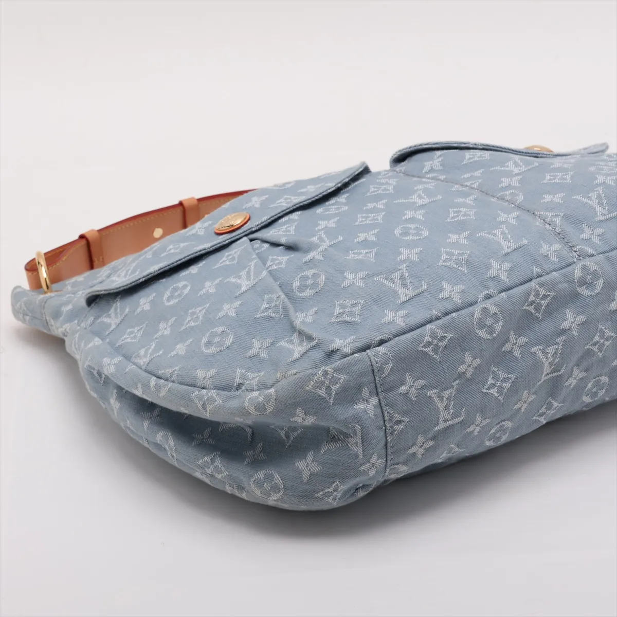 Monogram Denim Daily GM M40492 FO1161 Blue — view 4