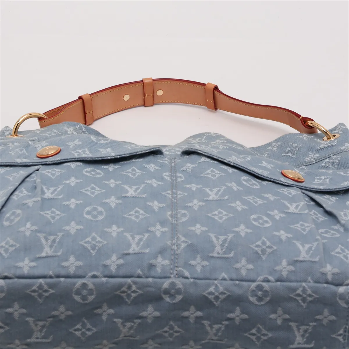 Monogram Denim Daily GM M40492 FO1161 Blue — view 6