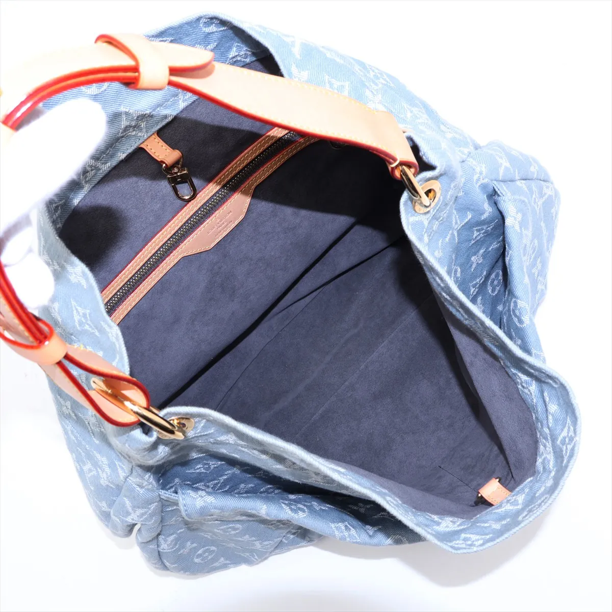 Monogram Denim Daily GM M40492 FO1161 Blue — view 7