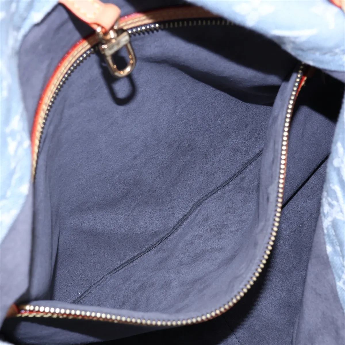 Monogram Denim Daily GM M40492 FO1161 Blue — view 8