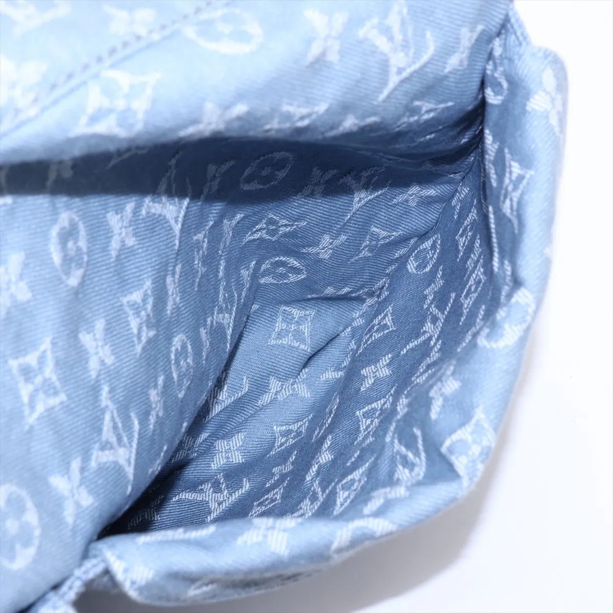 Monogram Denim Daily GM M40492 FO1161 Blue — view 9