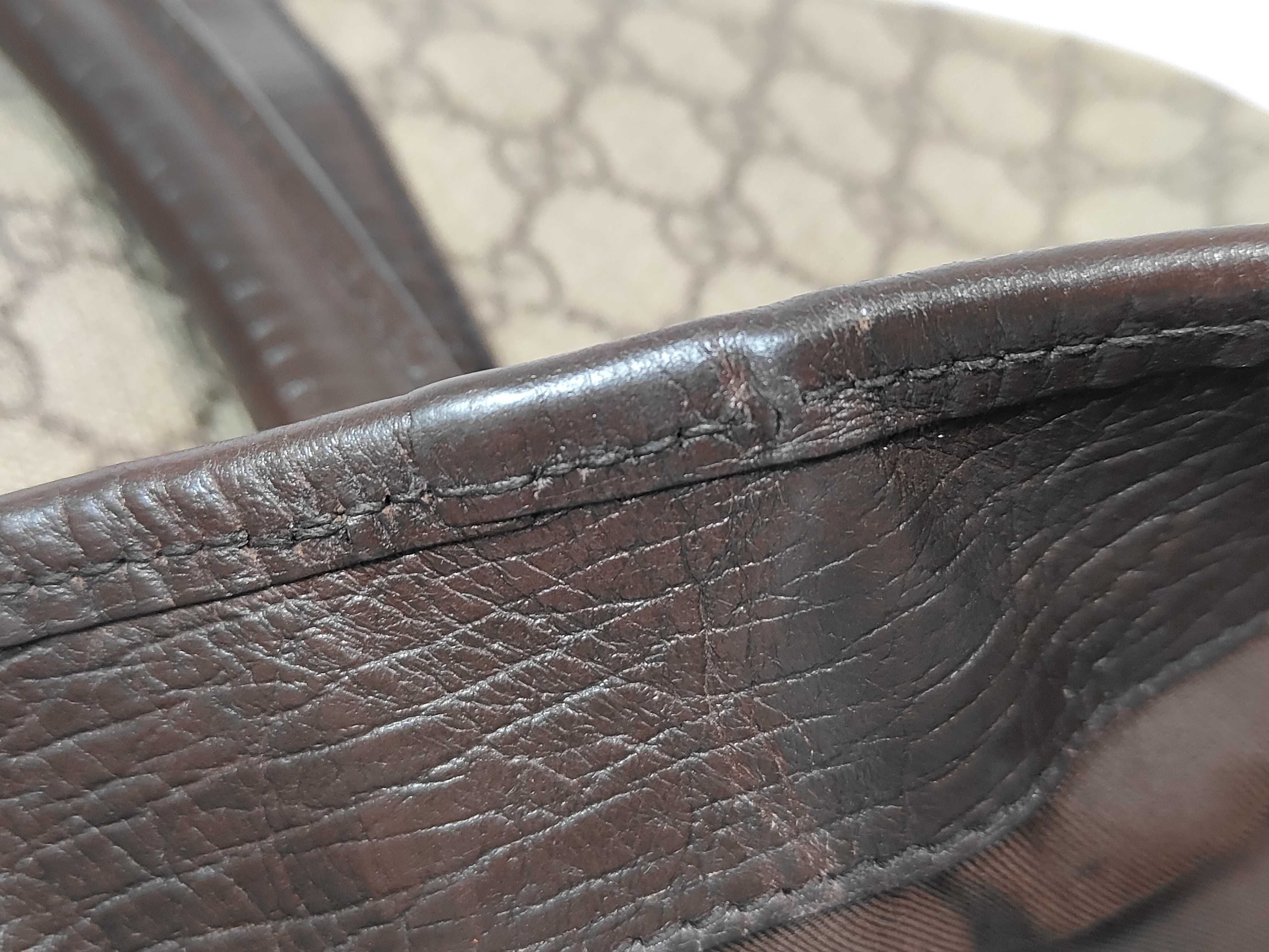 GG Supreme Shopper Bag Brown Tote Bag — view 13