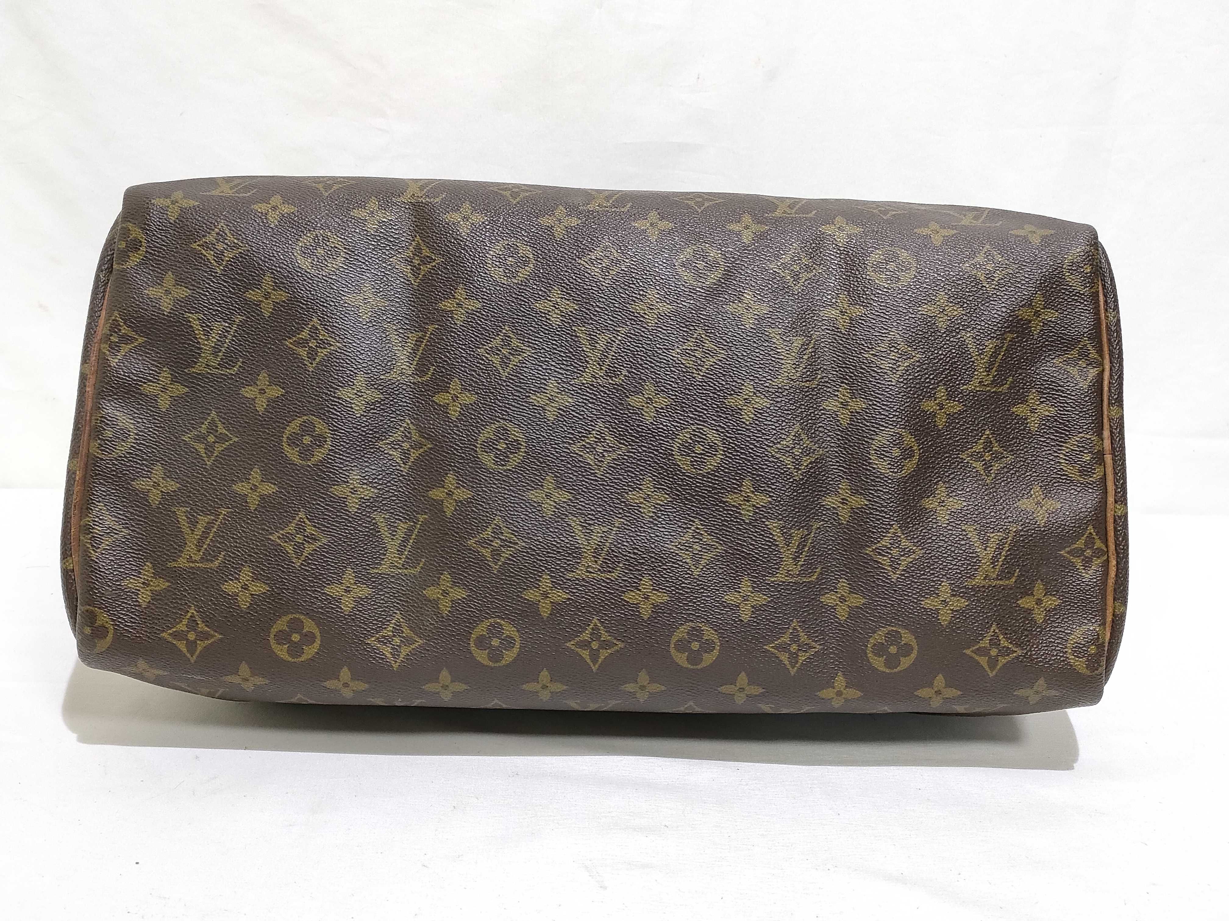 Monogram Louis Vuitton Monogram M41106 Speedy 40 Handbag — view 7