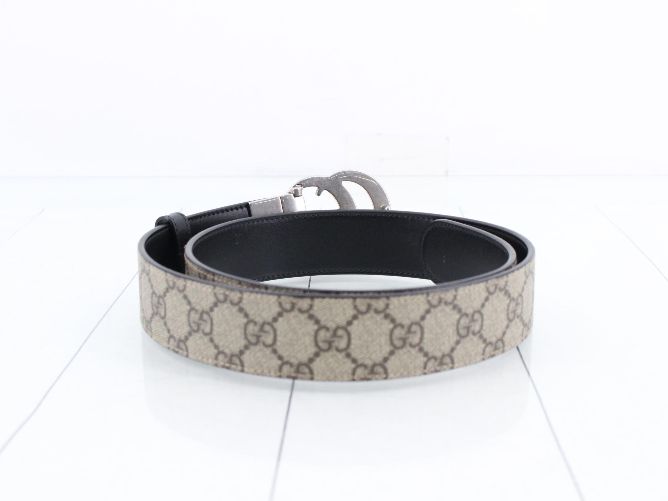 Reversible GG Supreme Canvas Belt — view 2