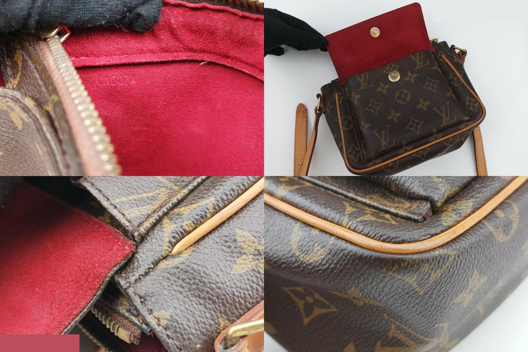 Vivacite PM Monogram Canvas Monogram/Brown — view 8