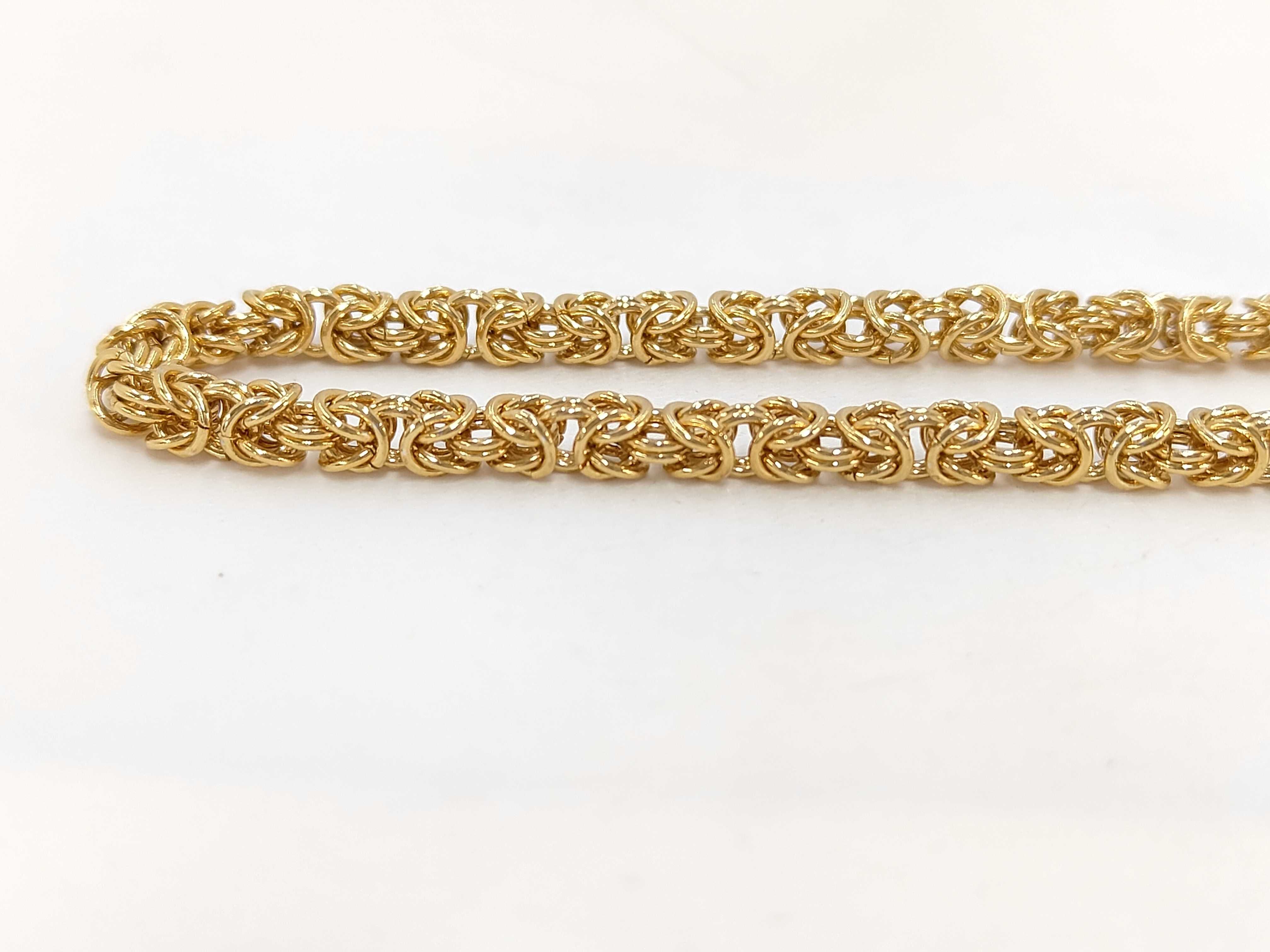 G-logo gold necklace — view 2