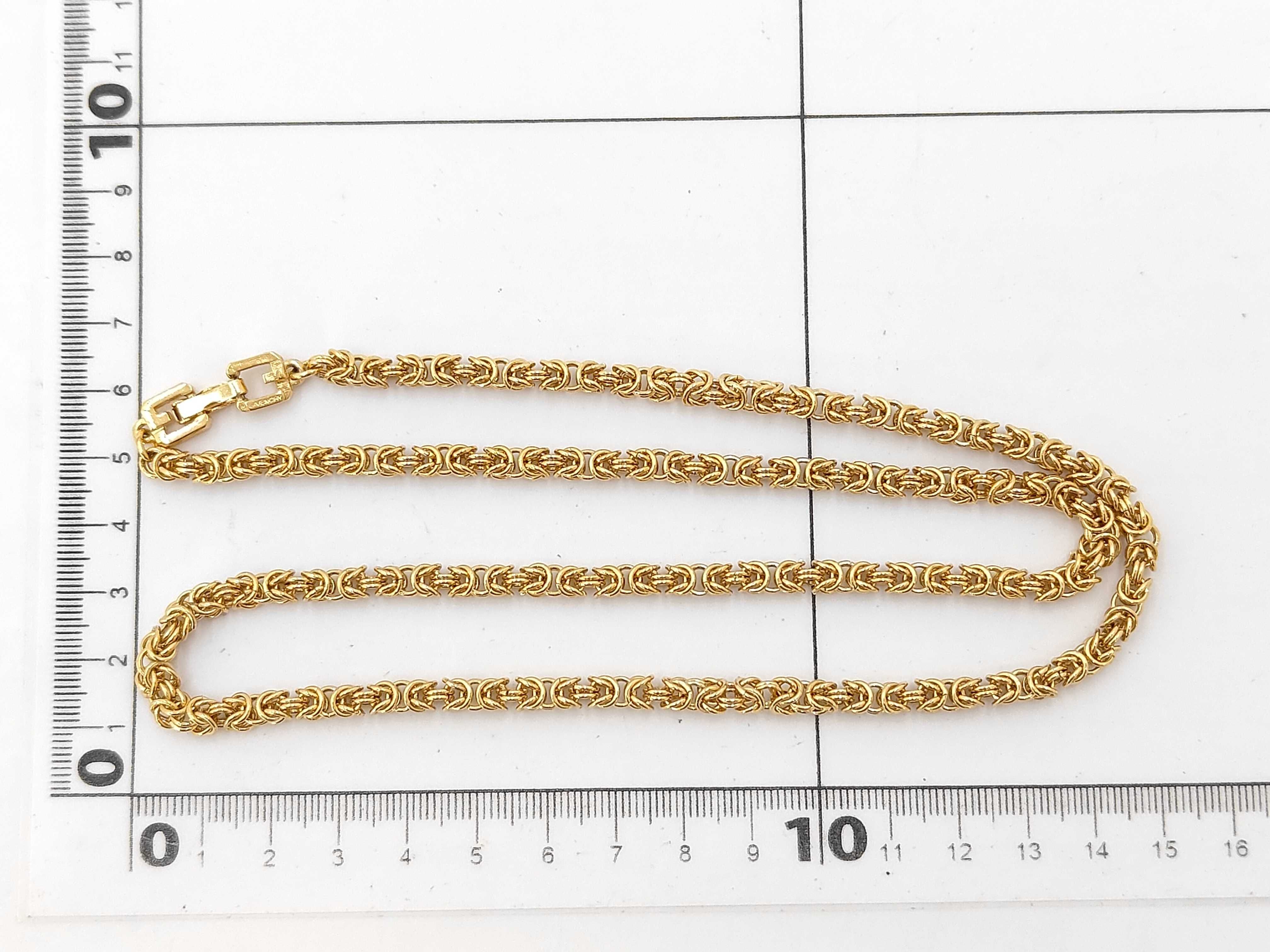 G-logo gold necklace — view 7