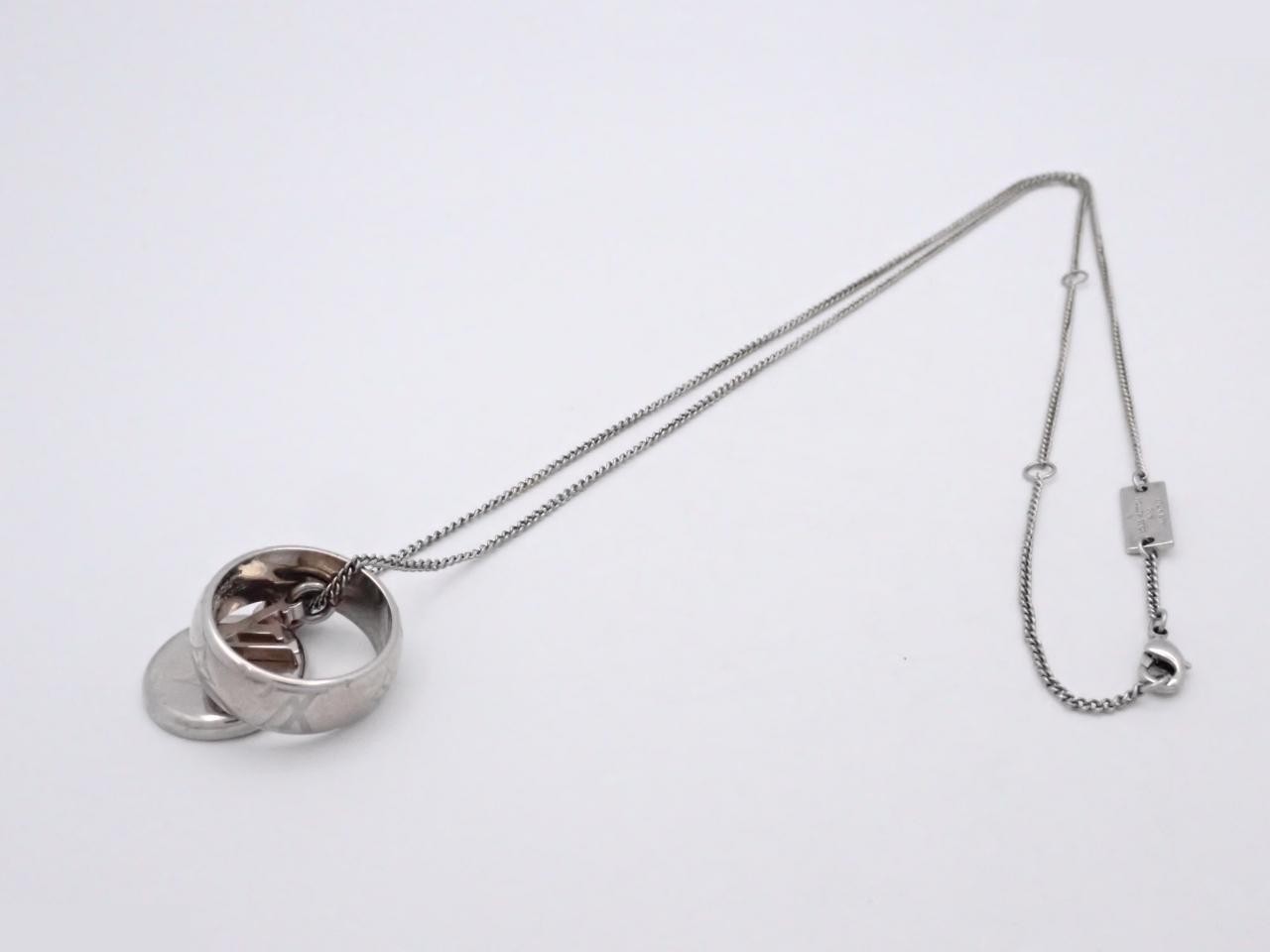 Ring necklace, chain approximately 60cm — view 3