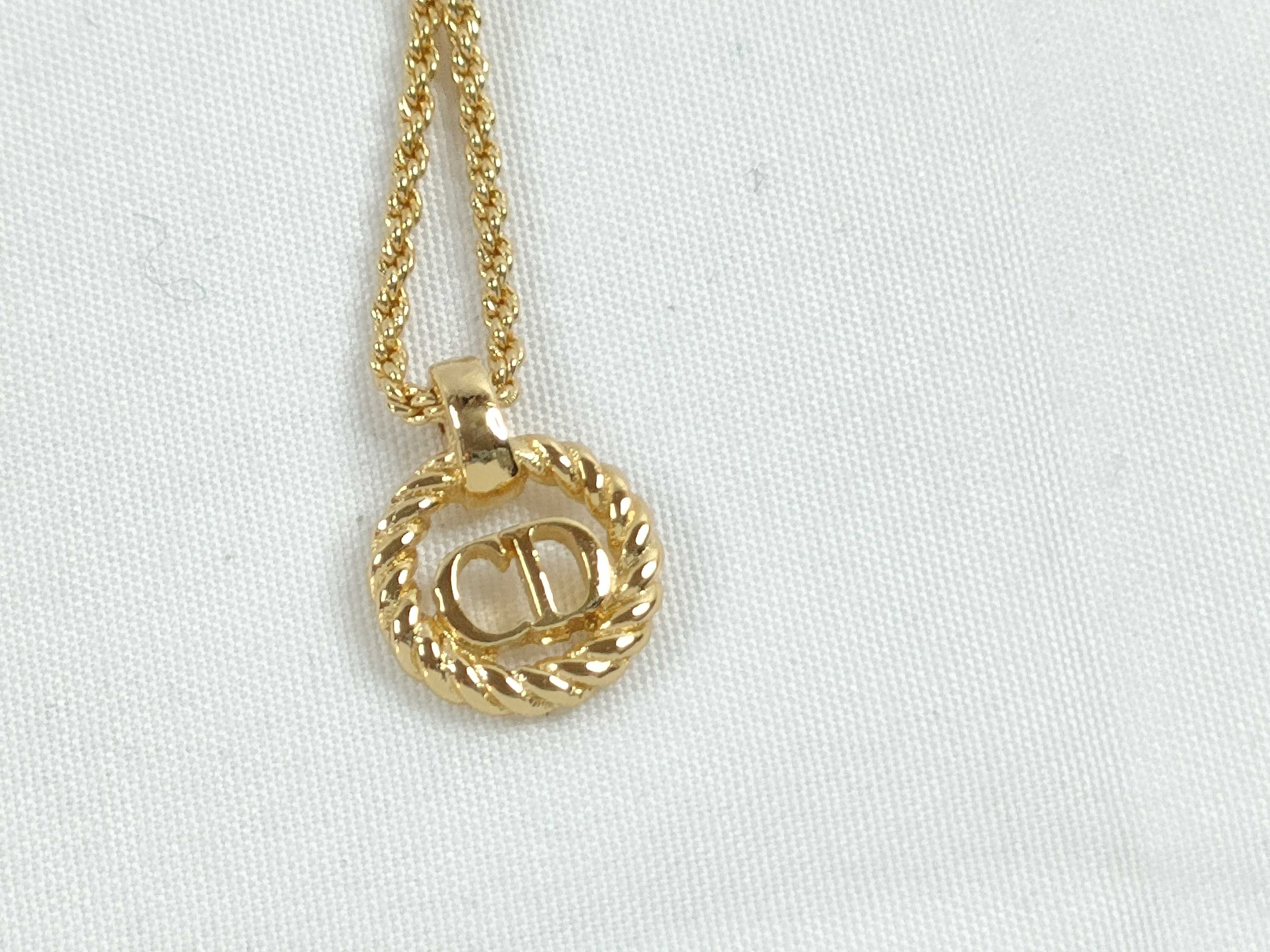 Circle CD Necklace