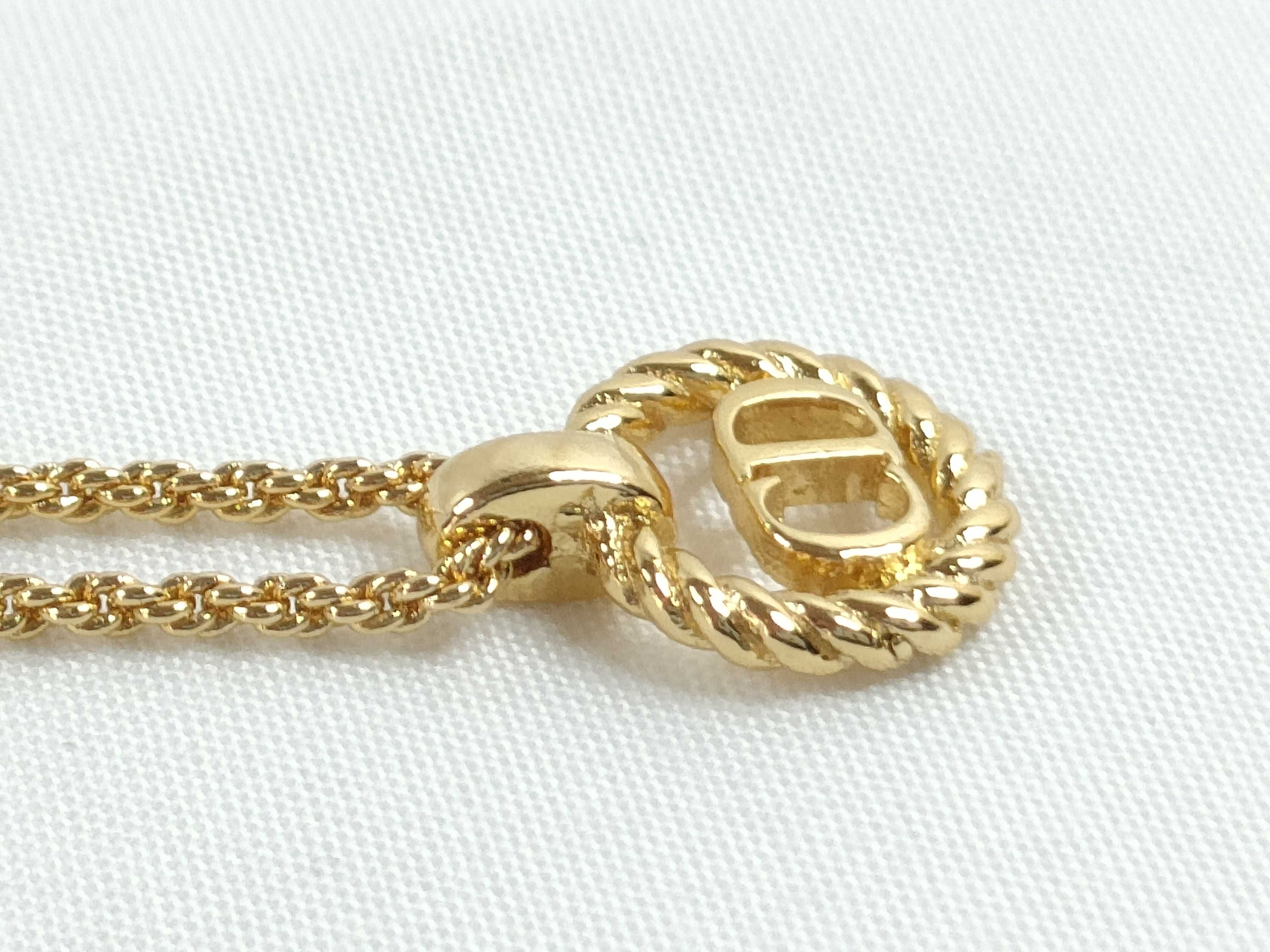 Circle CD Necklace — view 4