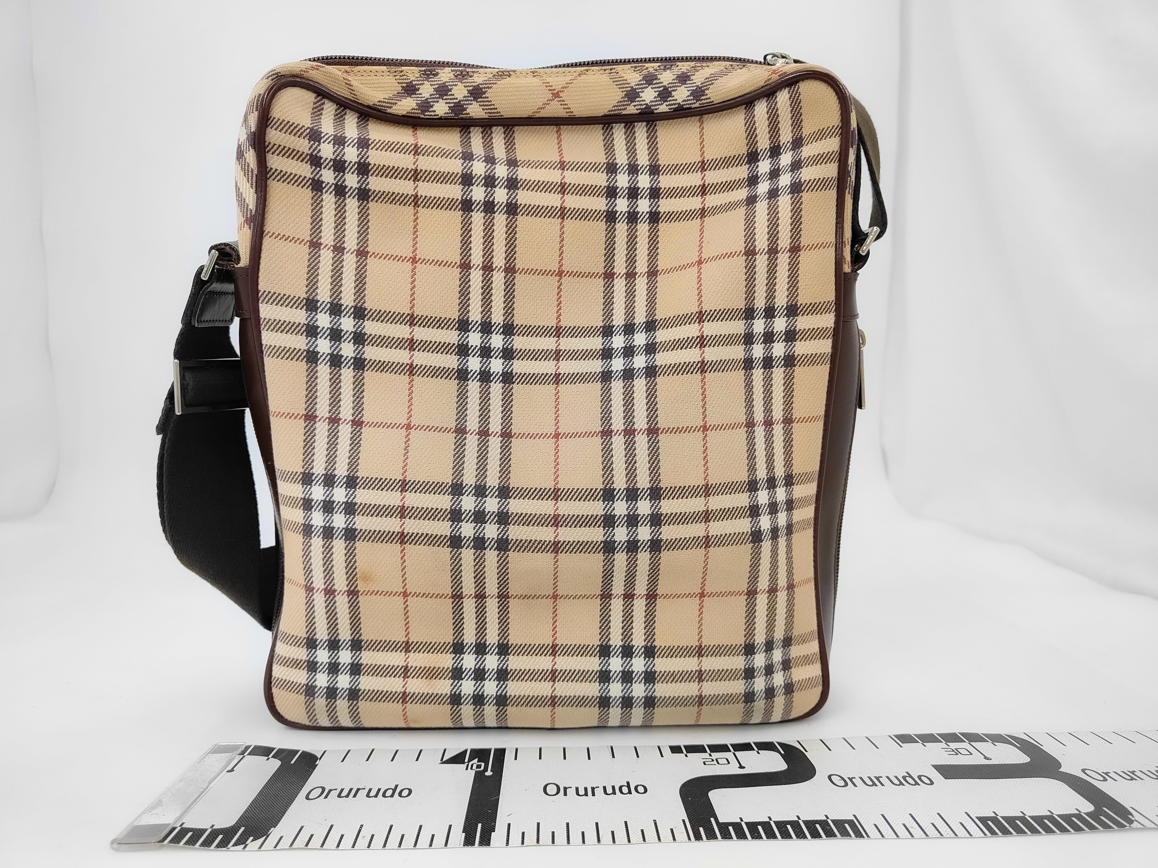 Nova Check Messenger Shoulder Bag — view 2