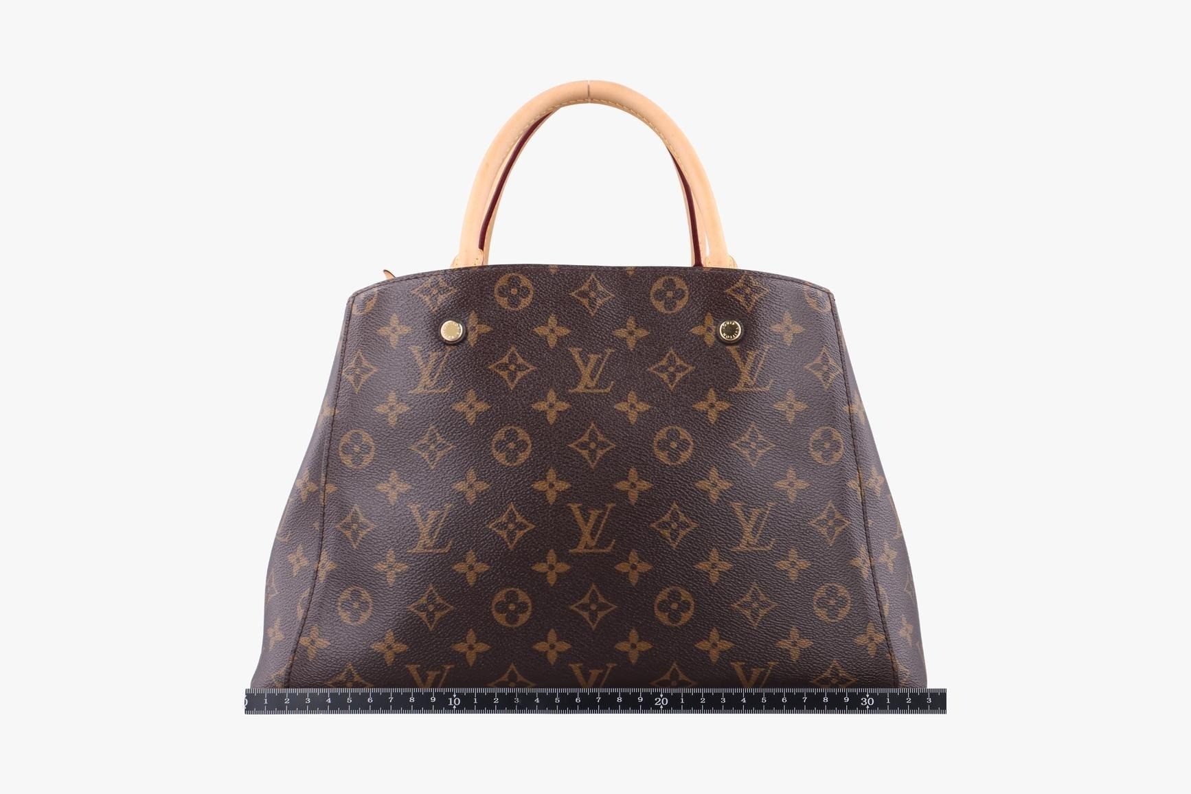 Montaigne MM Monogram Canvas Monogram/Brown — view 2