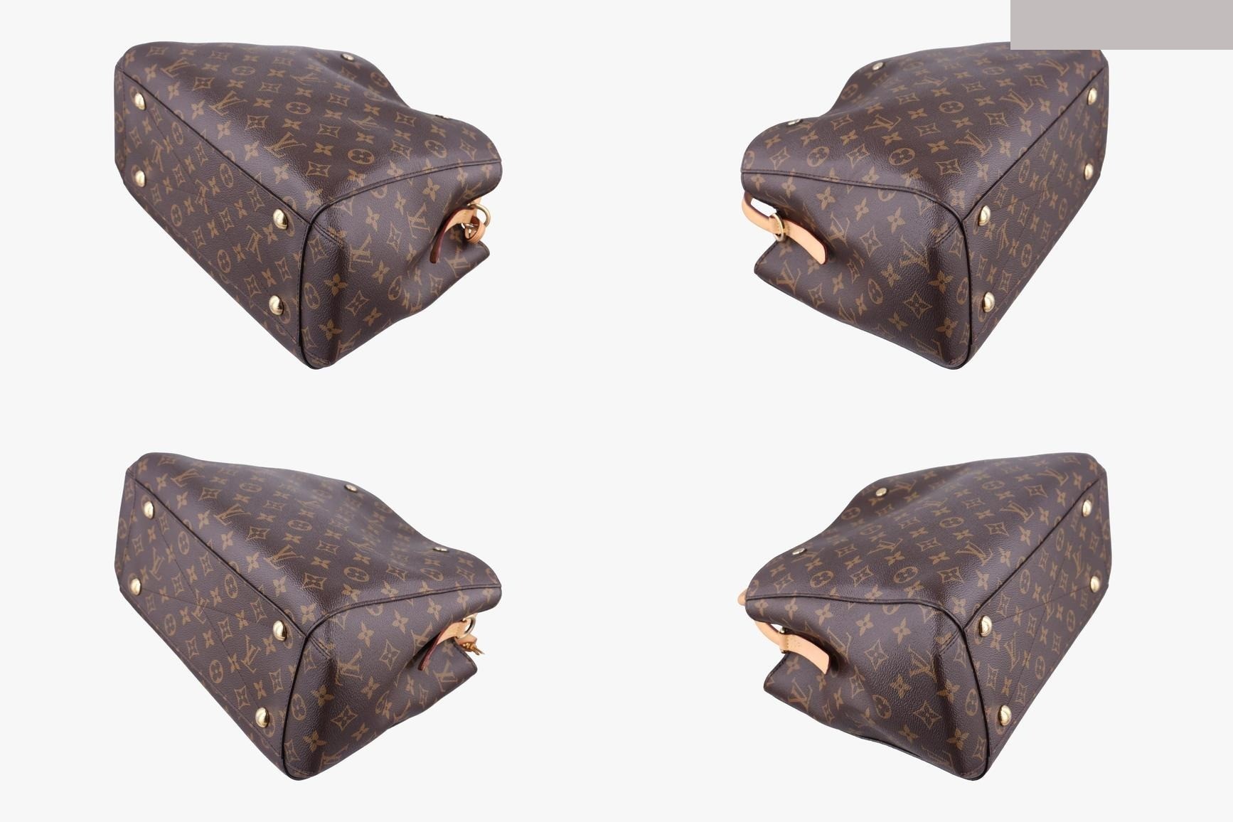 Montaigne MM Monogram Canvas Monogram/Brown — view 4