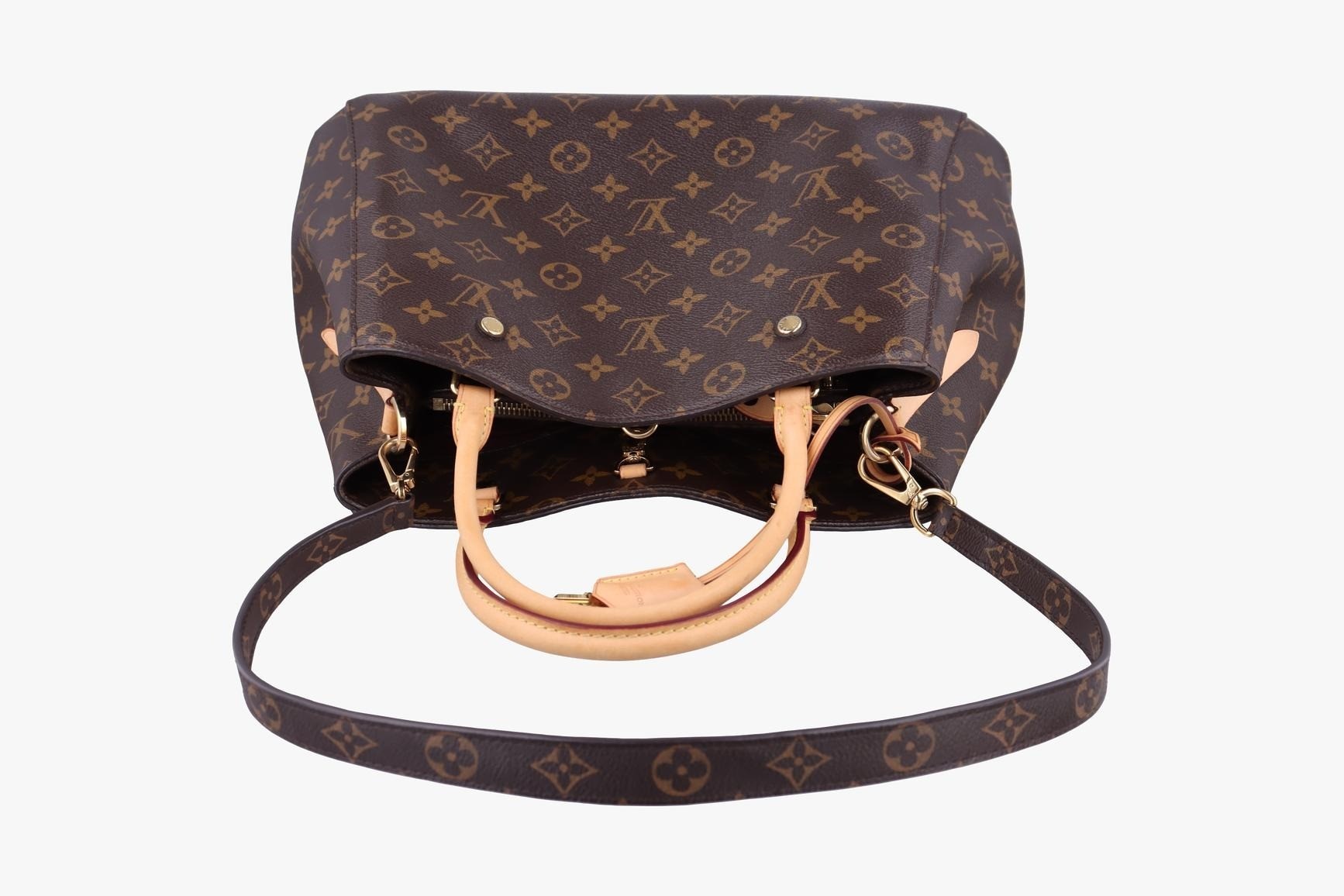 Montaigne MM Monogram Canvas Monogram/Brown — view 5