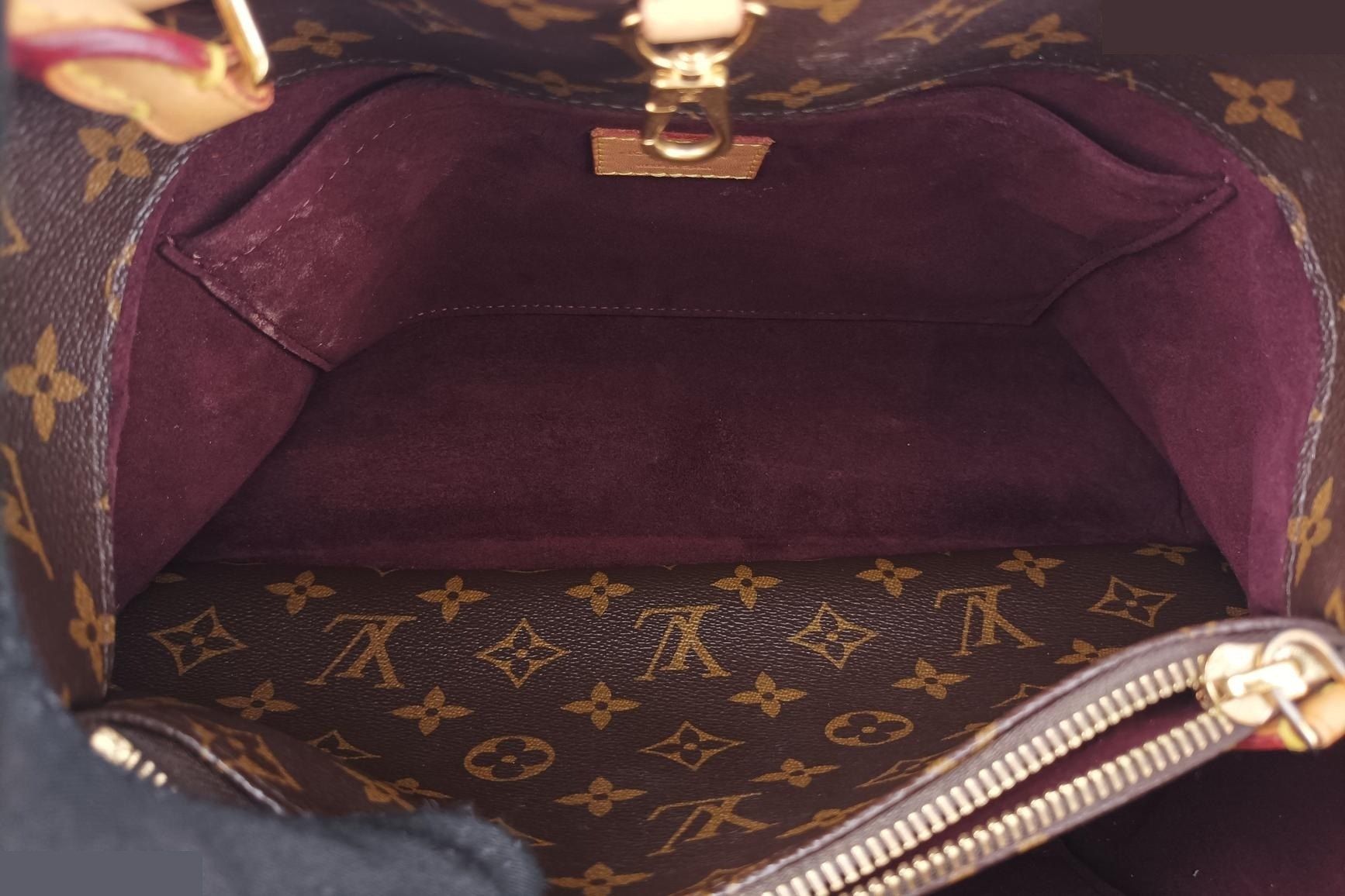 Montaigne MM Monogram Canvas Monogram/Brown — view 6