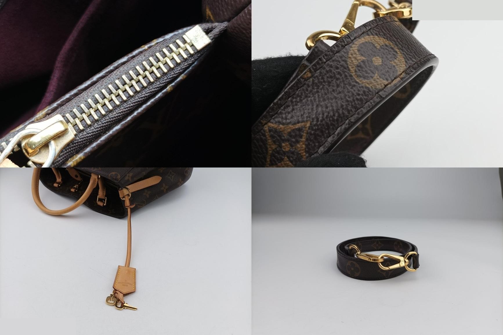 Montaigne MM Monogram Canvas Monogram/Brown — view 10