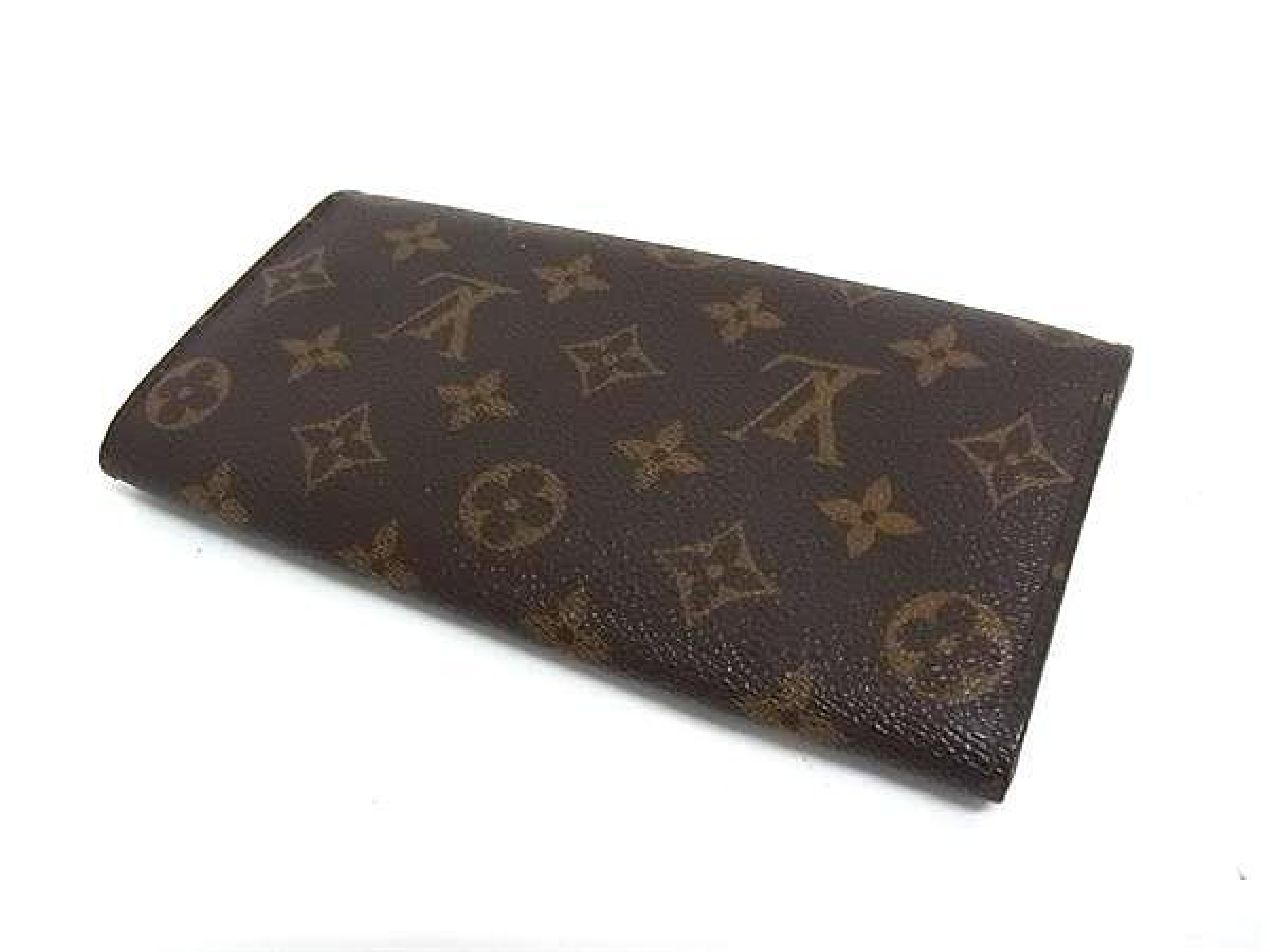 M61734 Monogram Portefeuille Sarah Bi-fold Long Wallet, Brown, EA4199 — view 2