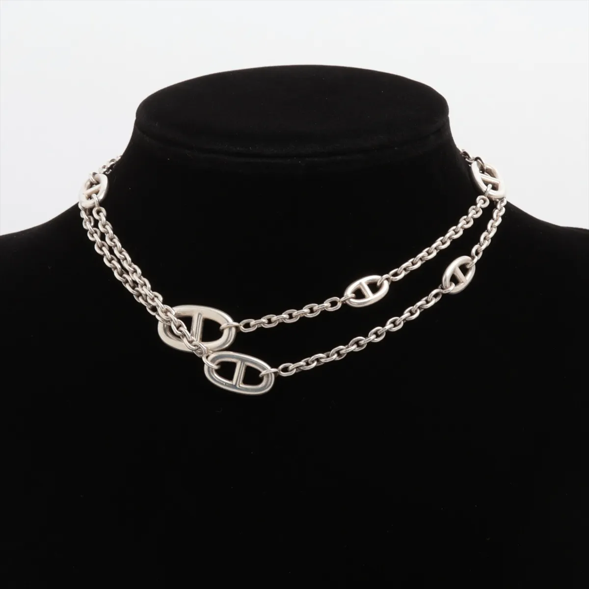 Chaine d'Ancle Farandole Necklace 925 69.3g Silver dents — view 6