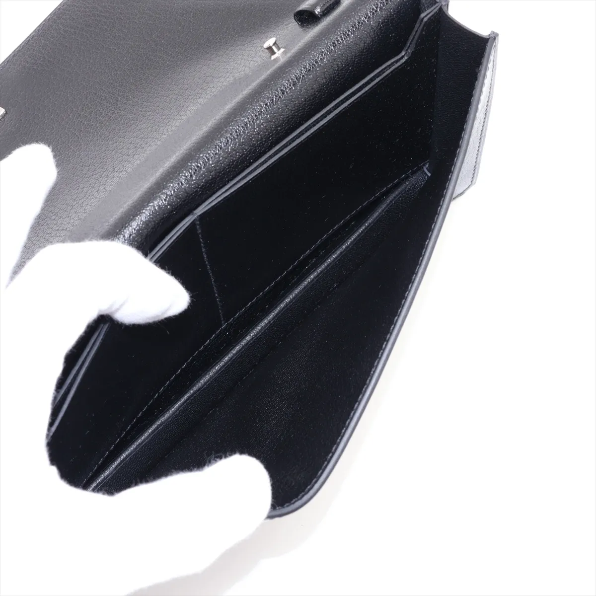 Medor Tougo Chevre Shamkira Black Silver Hardware G:2026 — view 6