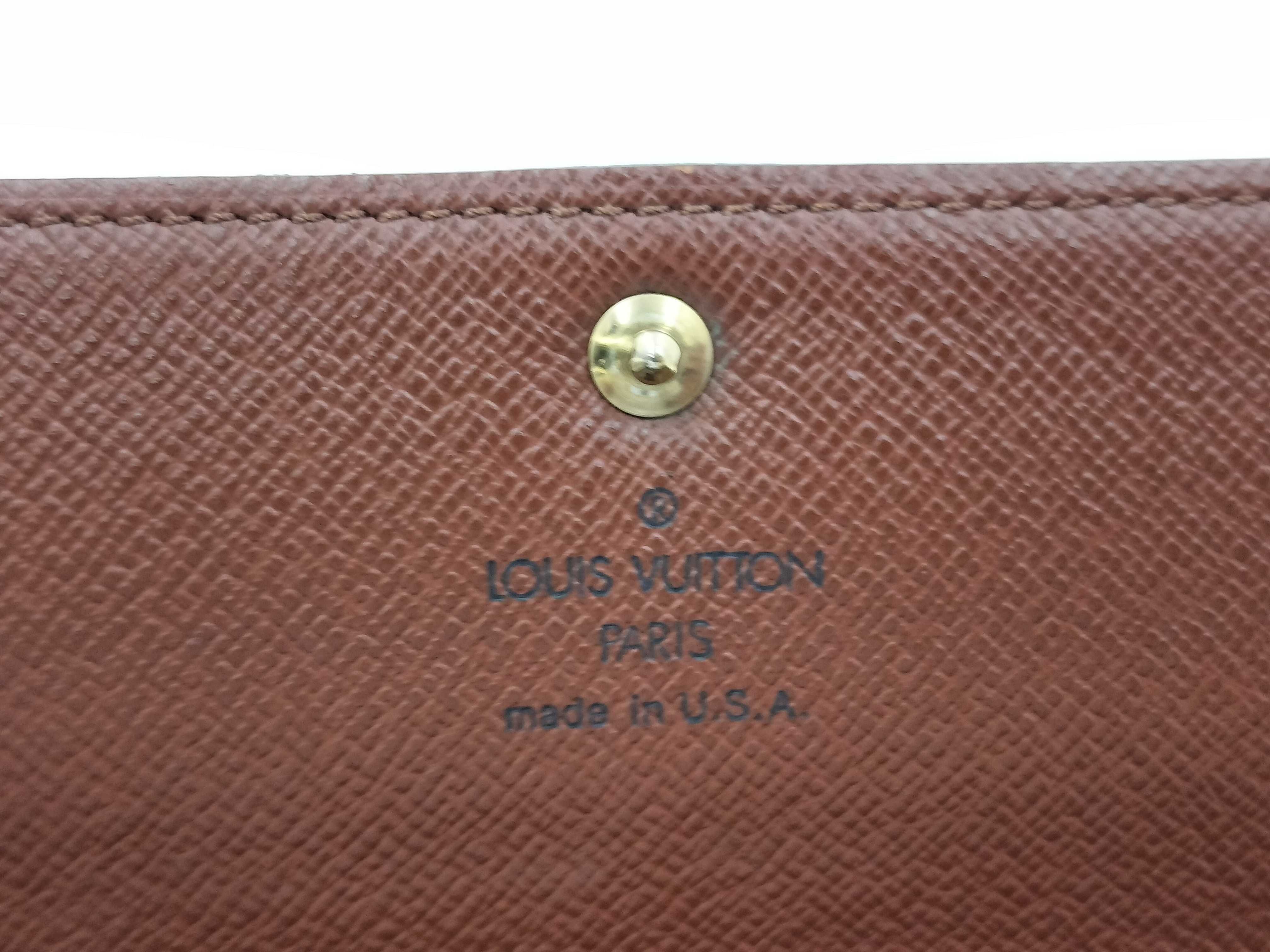 Monogram Portefeuille Sarah Wallet — view 7