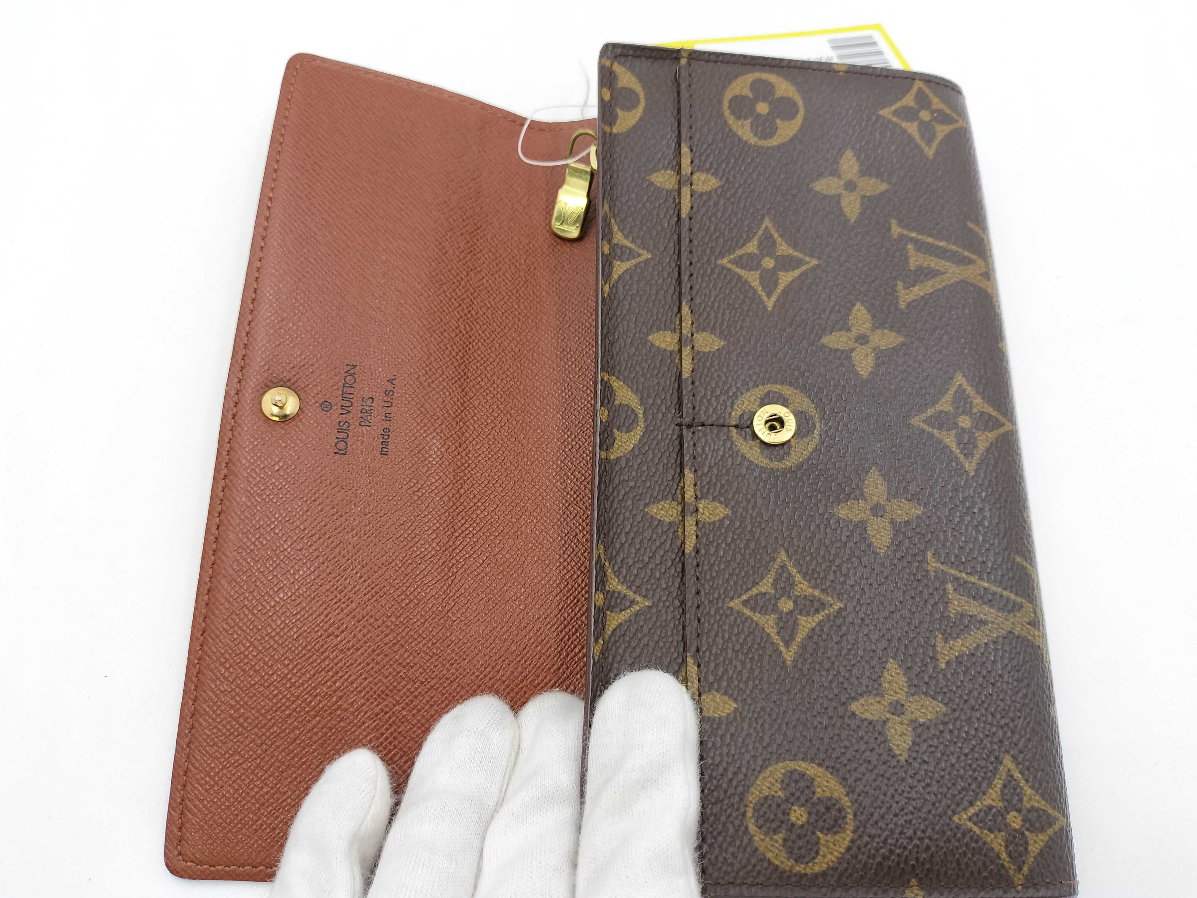 Monogram Portefeuille Sarah Wallet — view 8