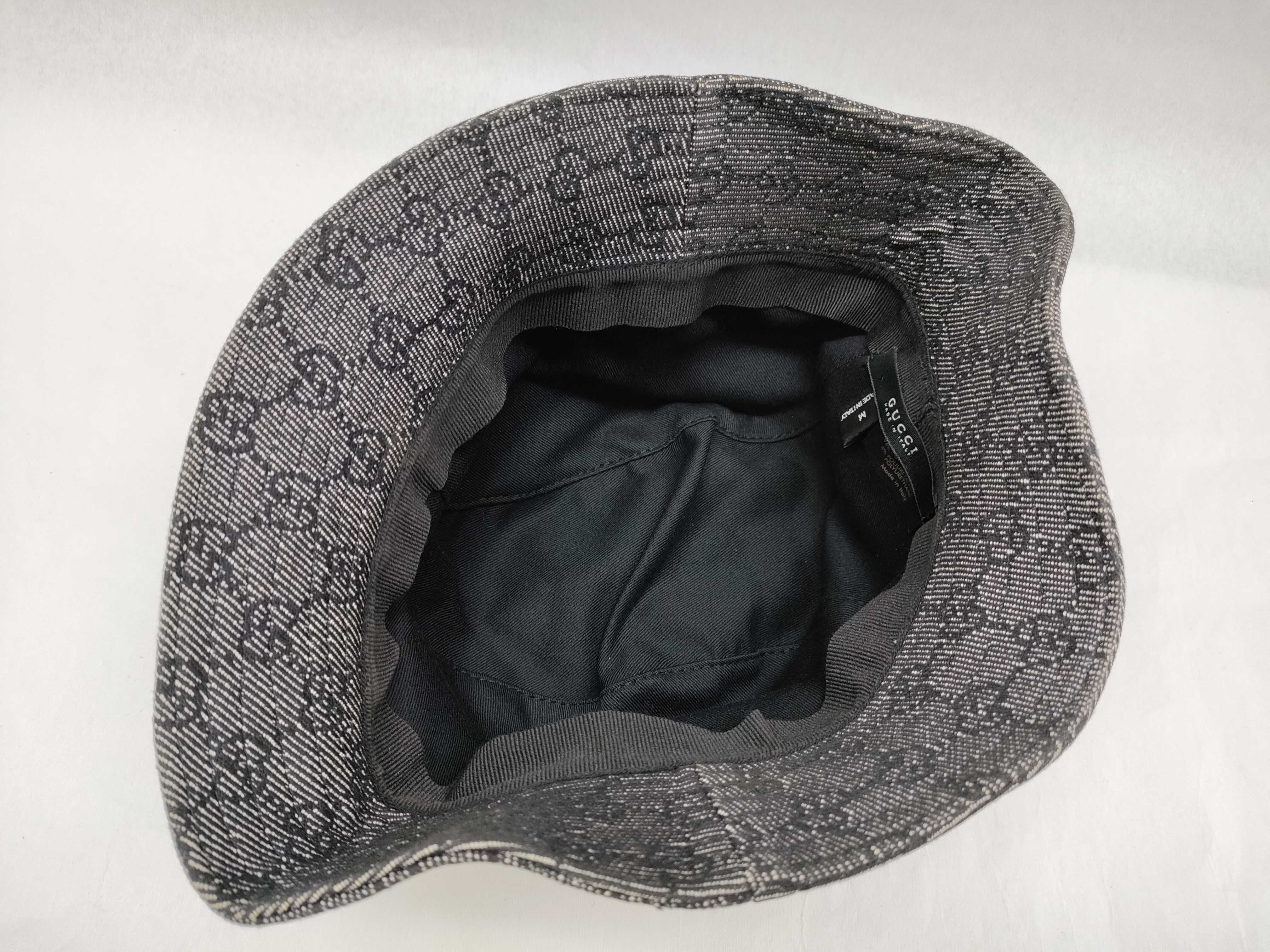 GG Canvas Leather Hat M (Other Accessories) — view 5