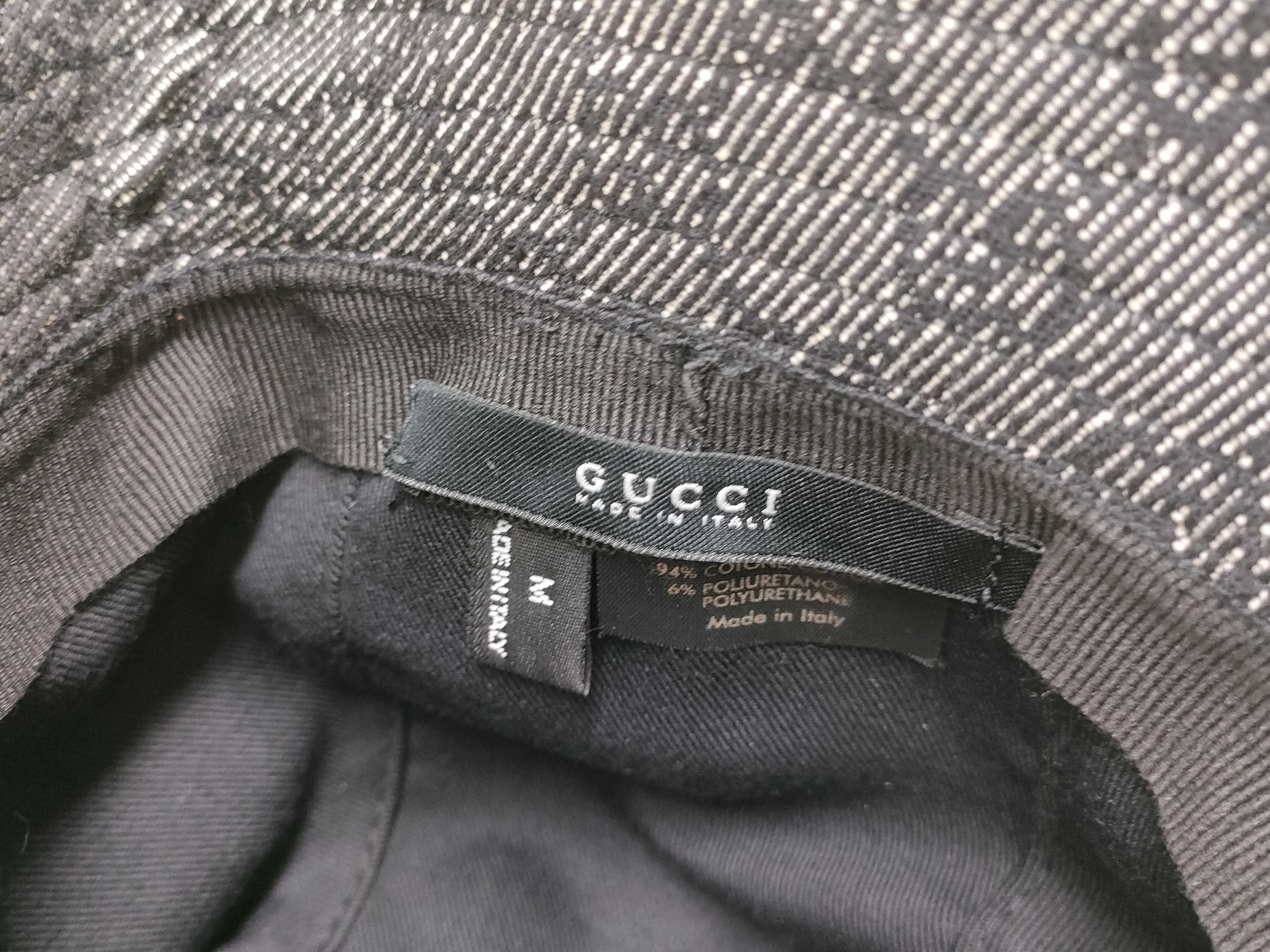 GG Canvas Leather Hat M (Other Accessories) — view 6