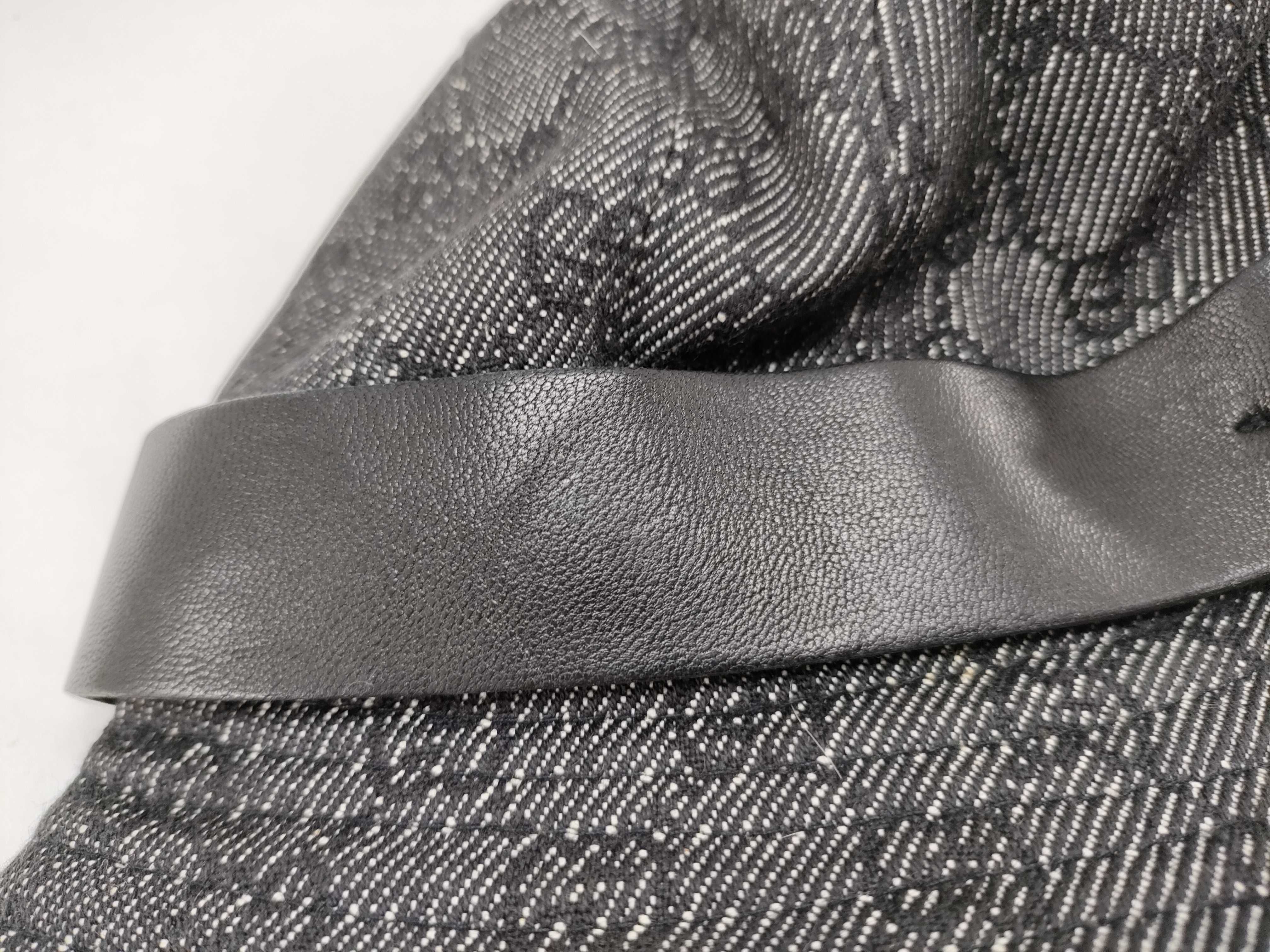 GG Canvas Leather Hat M (Other Accessories) — view 10