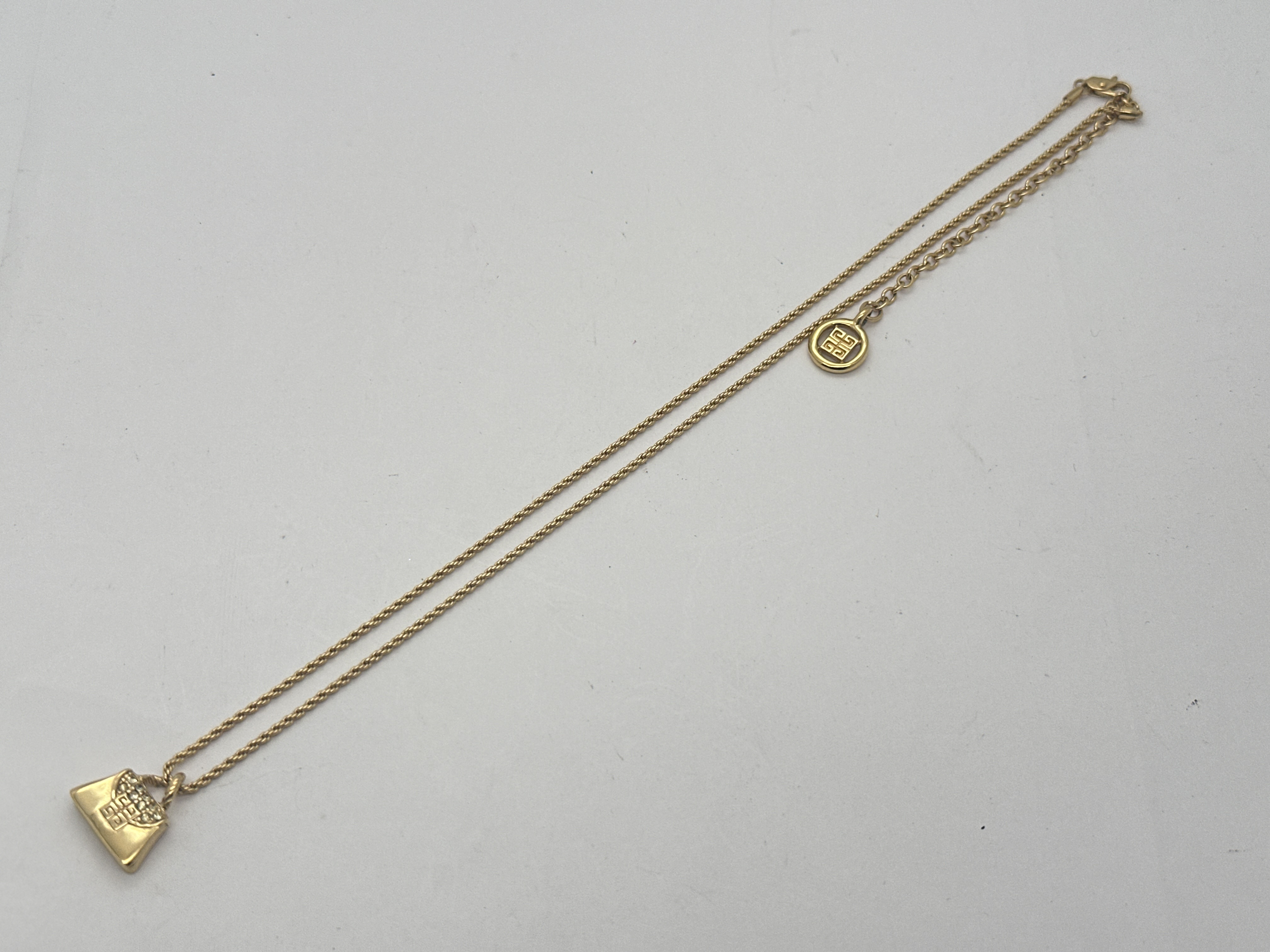 bag motif necklace — view 2