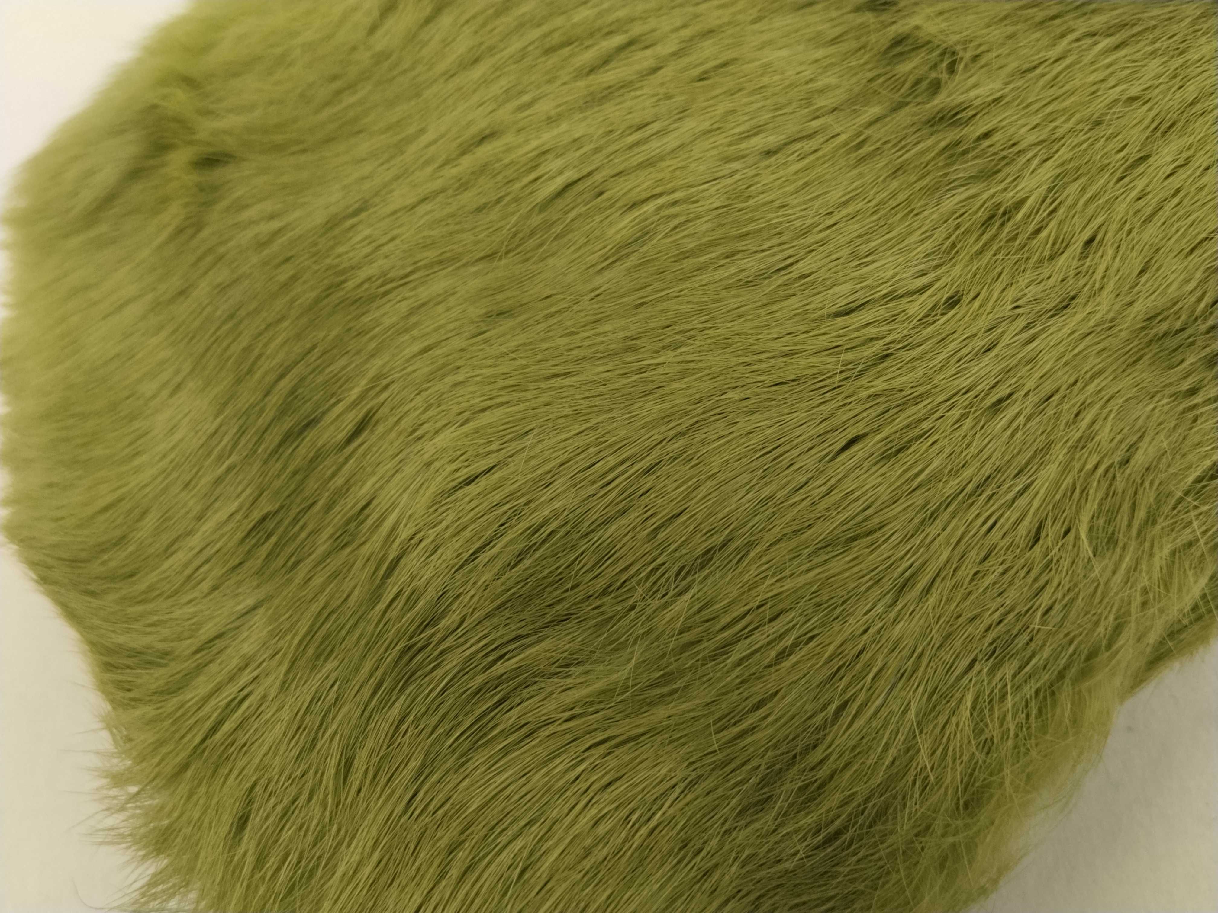 handbag, fur trim, green shoulder bag — view 11