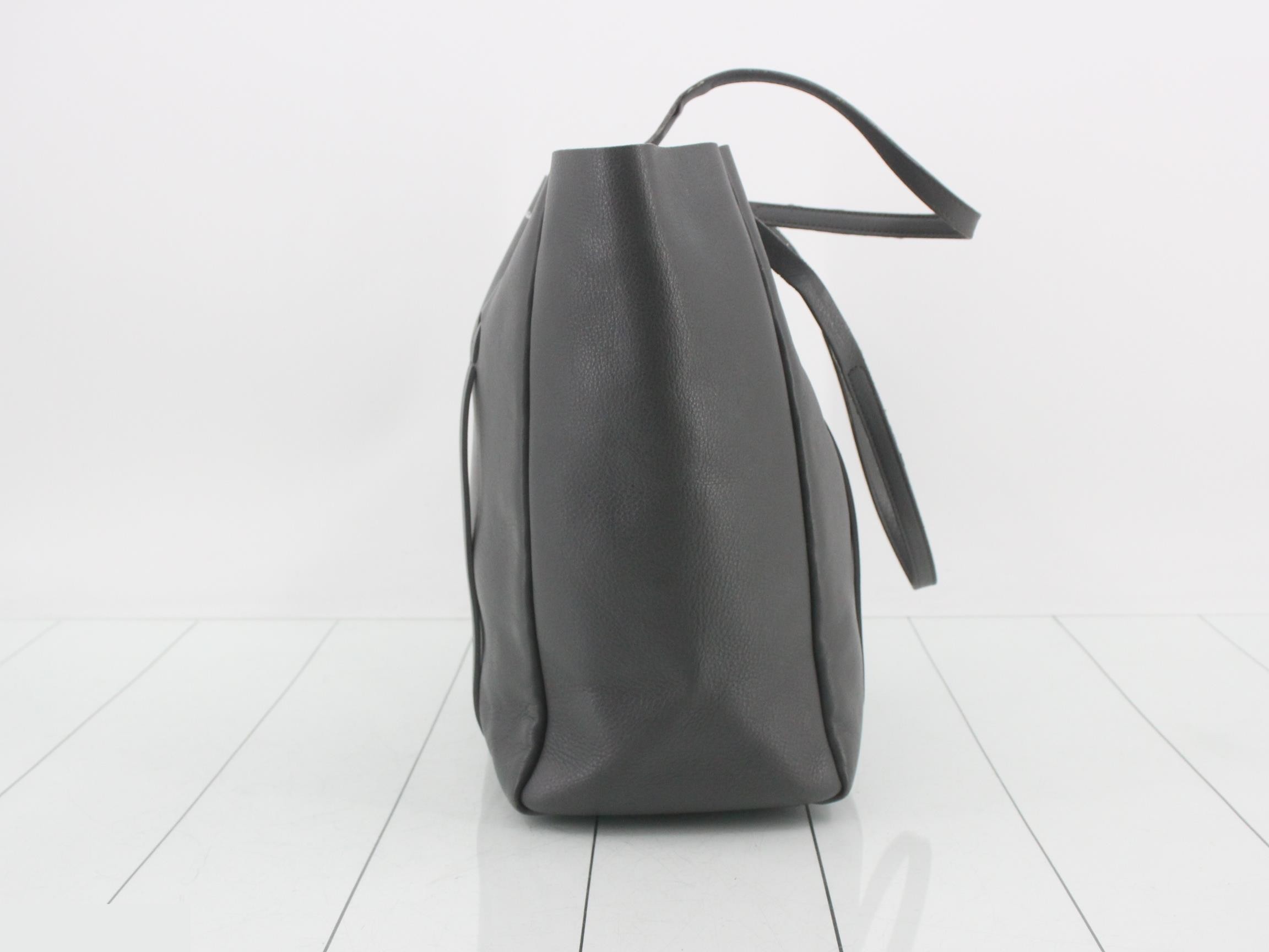 Everyday Tote Bag (Gray/Light Blue), Pouch, Mirror — view 3