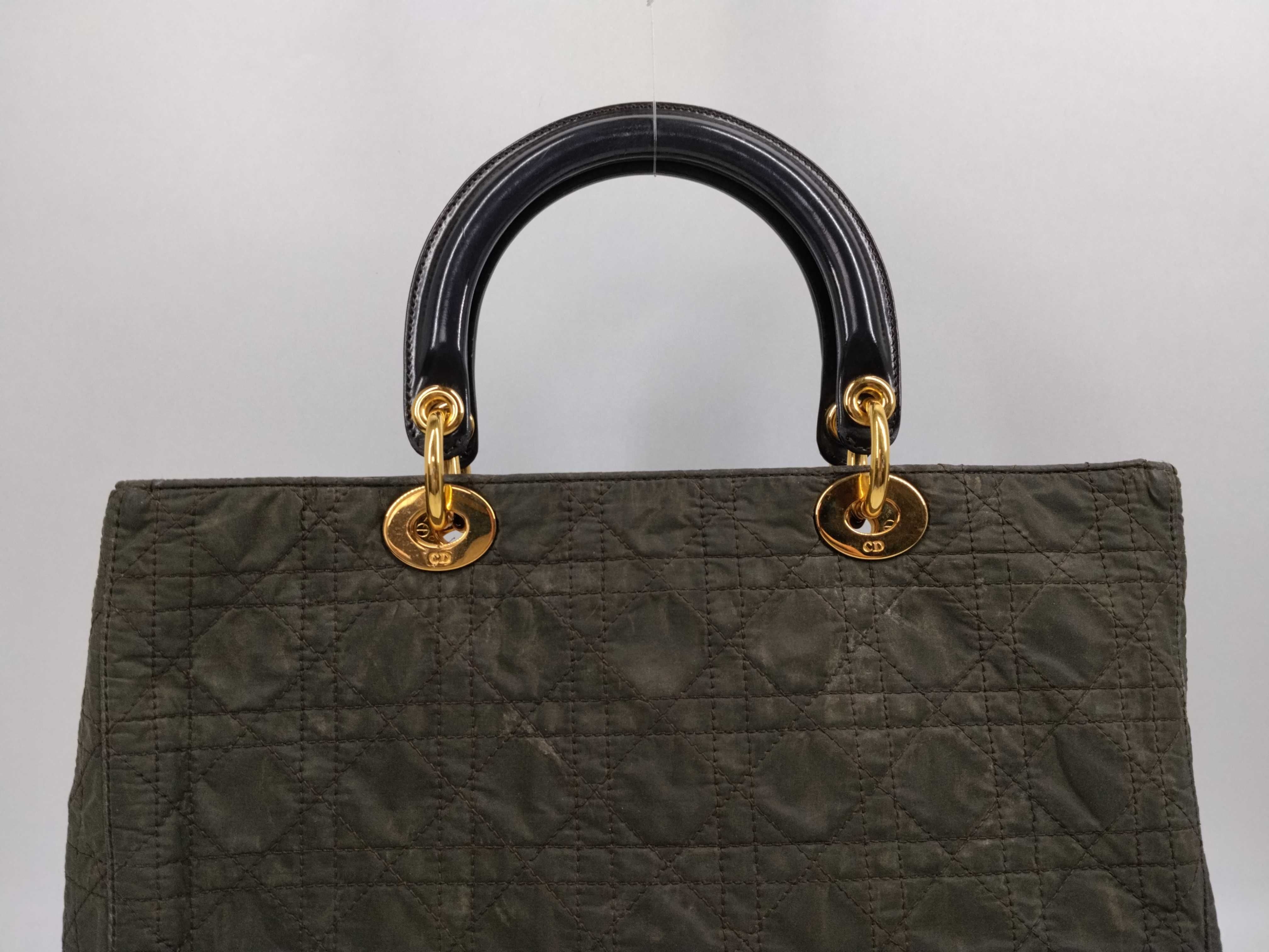 Lady Dior Nylon Handbag — view 4