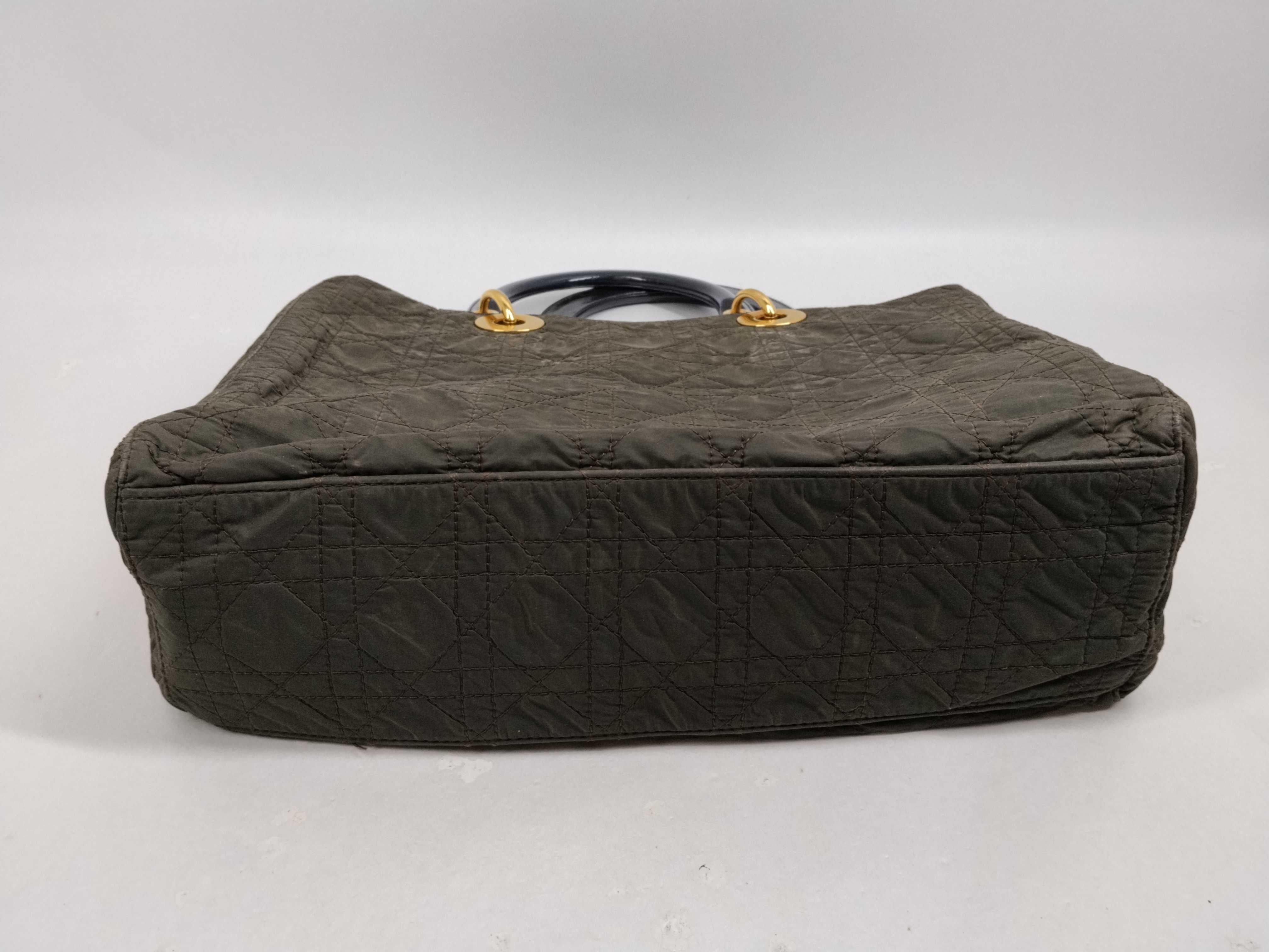 Lady Dior Nylon Handbag — view 7
