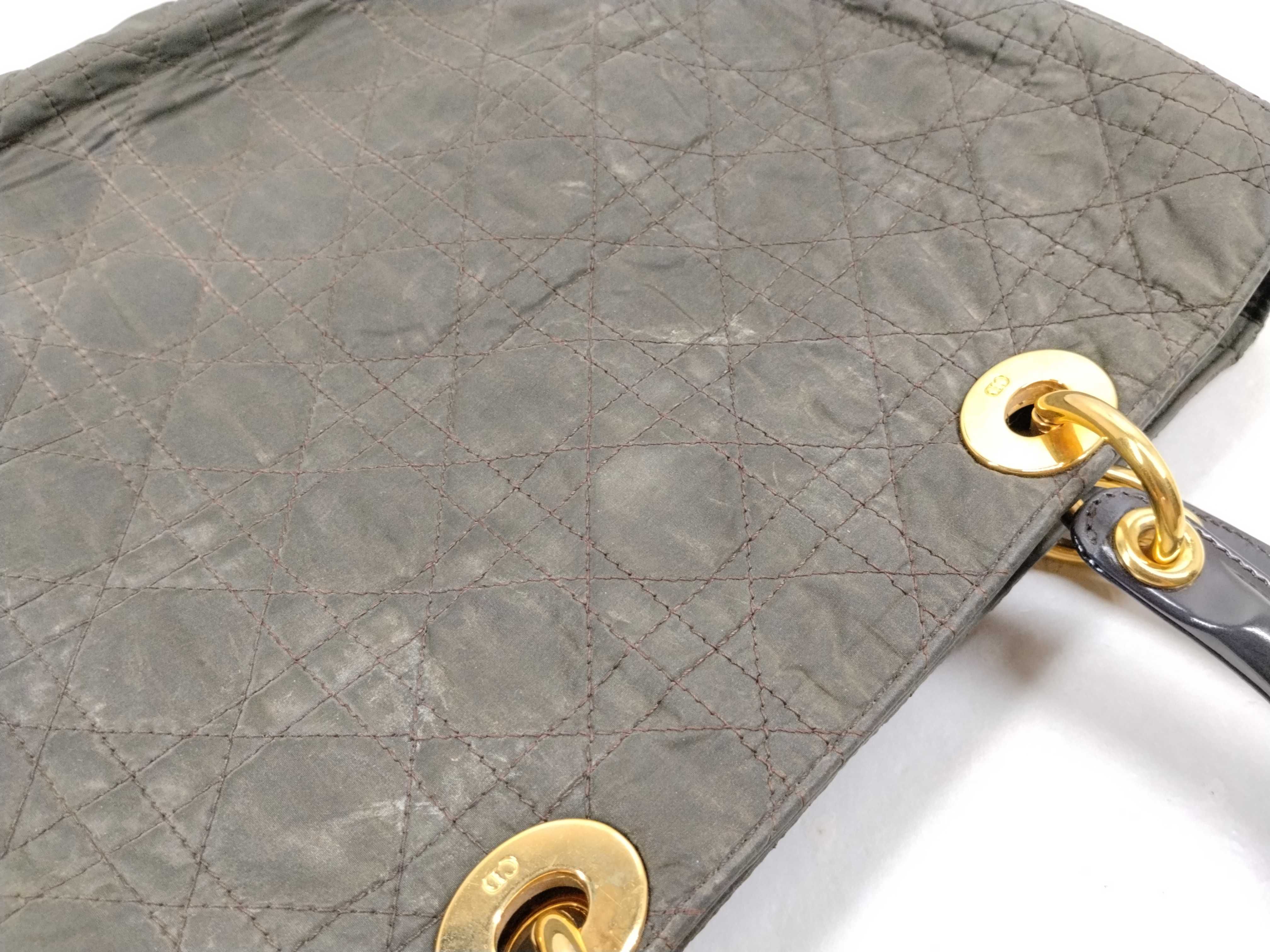 Lady Dior Nylon Handbag — view 8