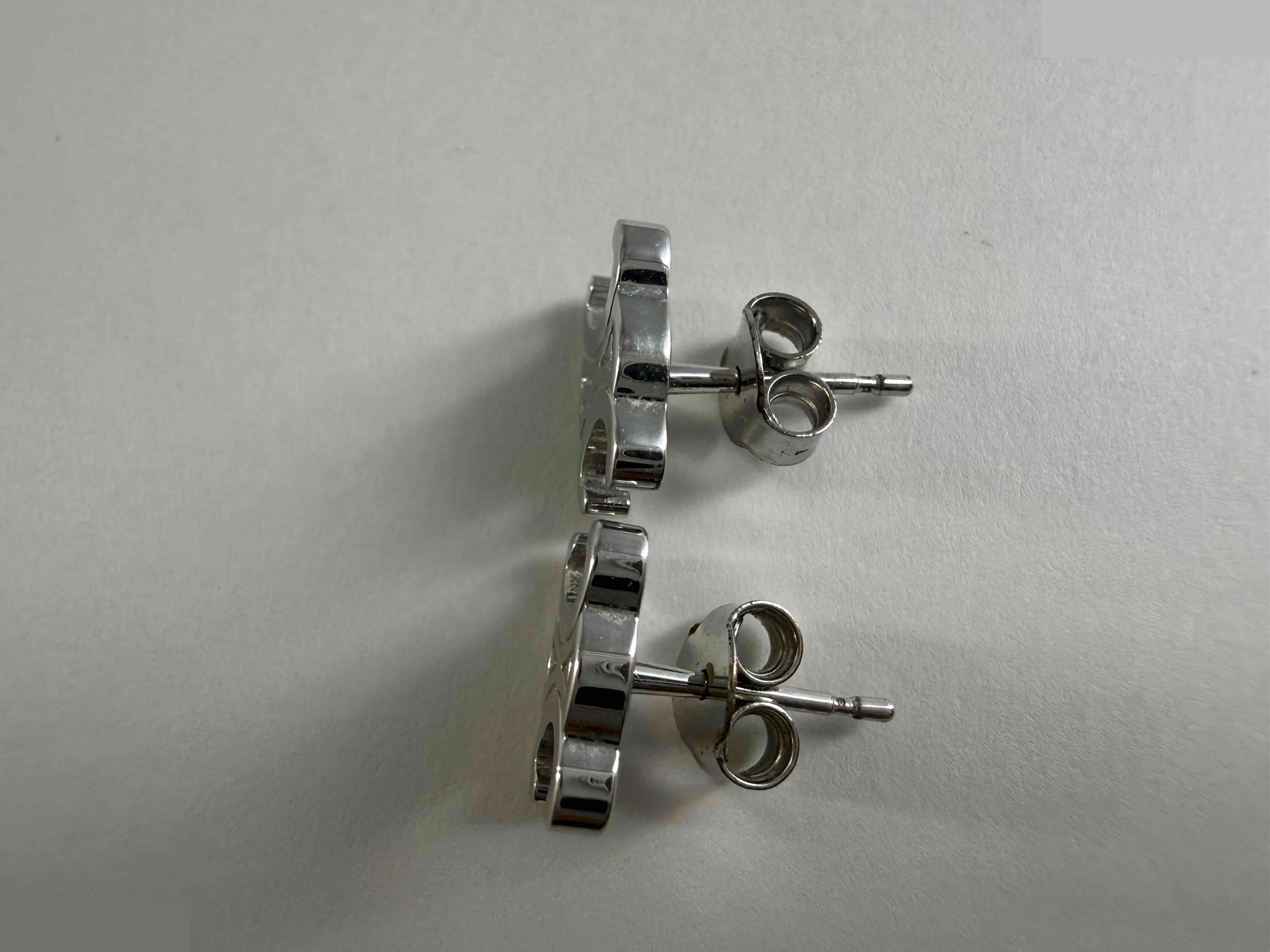 Other lines: Precious metals, earrings, Triomphe, silver — view 4