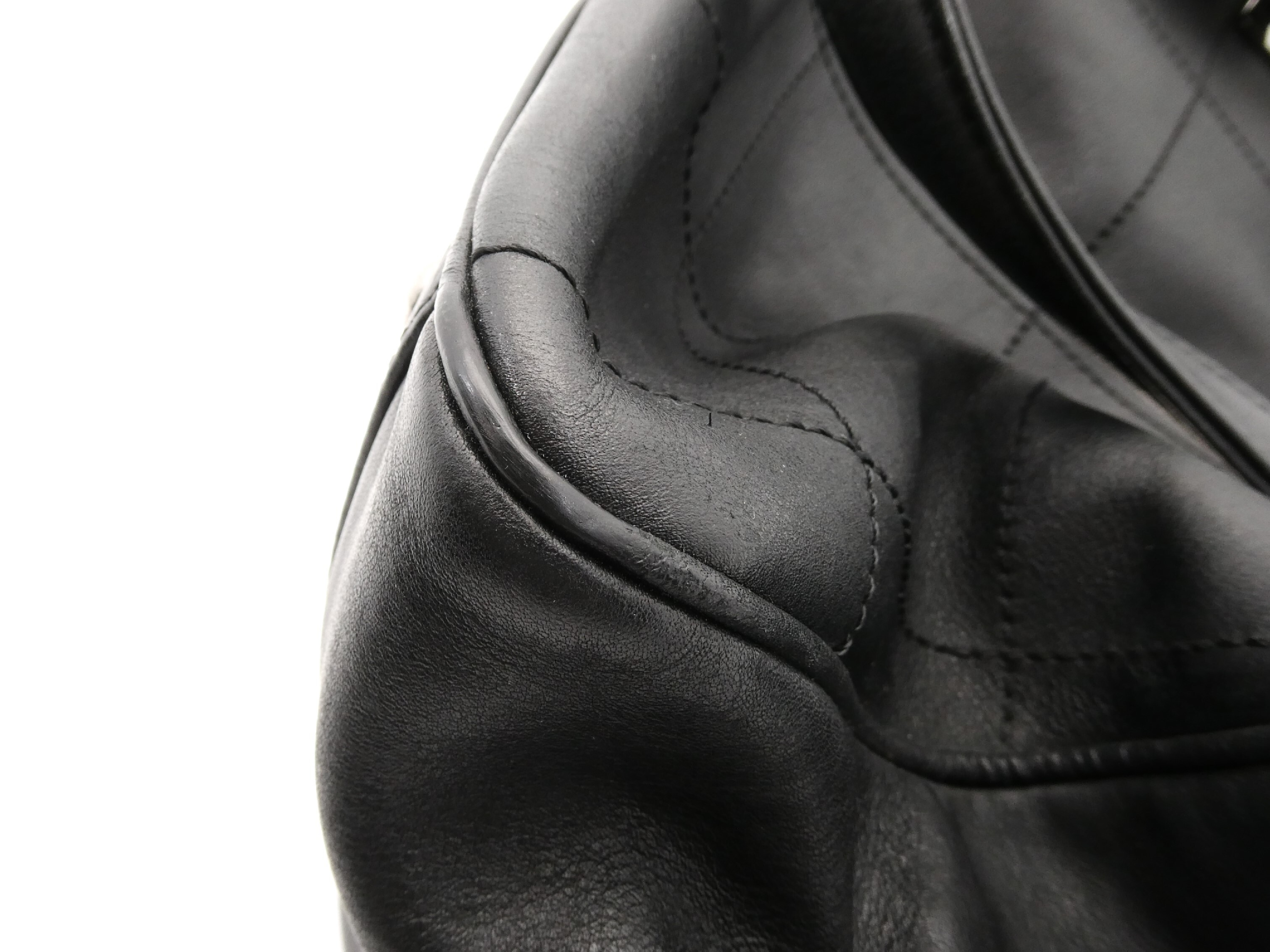 Chocolate Bar Coco Mark Leather Handbag — view 10